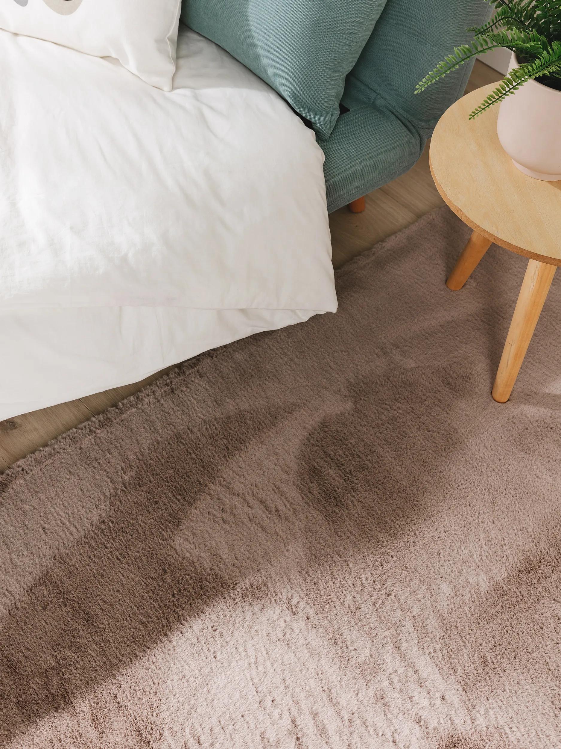 Kunstfell-Teppich Furry Taupe 60007681-57103 Kunstfell-Teppich Furry Taupe 60007681-57103 – Bild 3