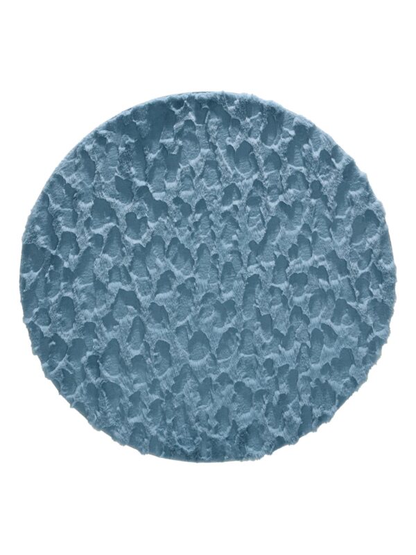 Kunstfell-Teppich Immy Blau 60007925-22104