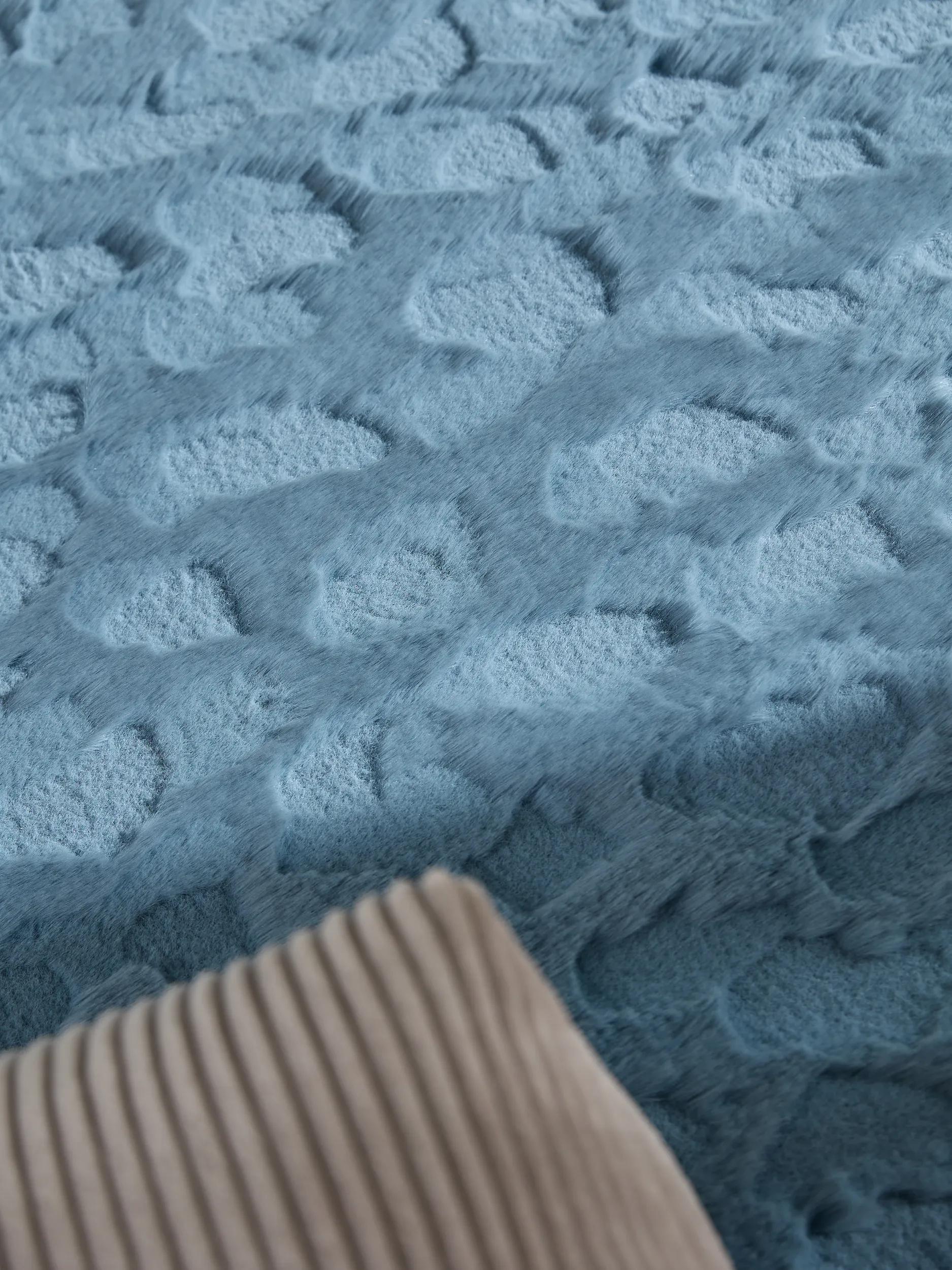 Kunstfell-Teppich Immy Blau 60007925-22104 Kunstfell-Teppich Immy Blau 60007925-22104 – Bild 3