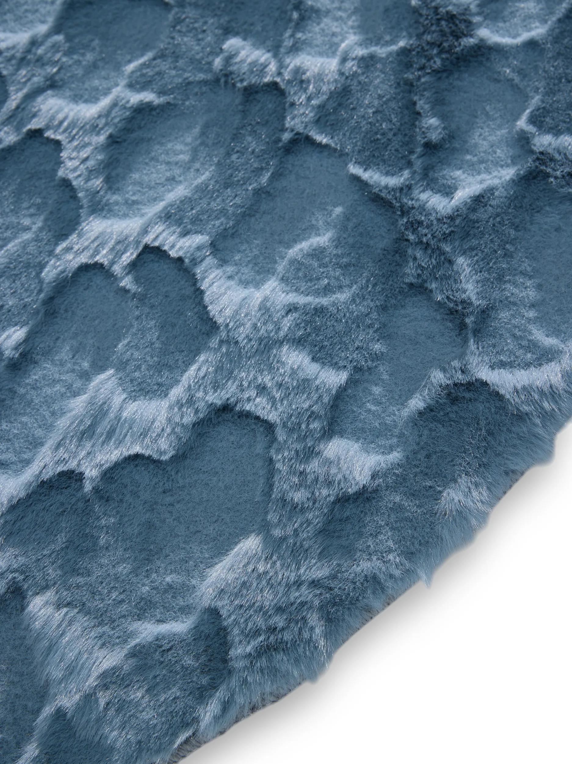 Kunstfell-Teppich Immy Blau 60007925-22104 Kunstfell-Teppich Immy Blau 60007925-22104 – Bild 5