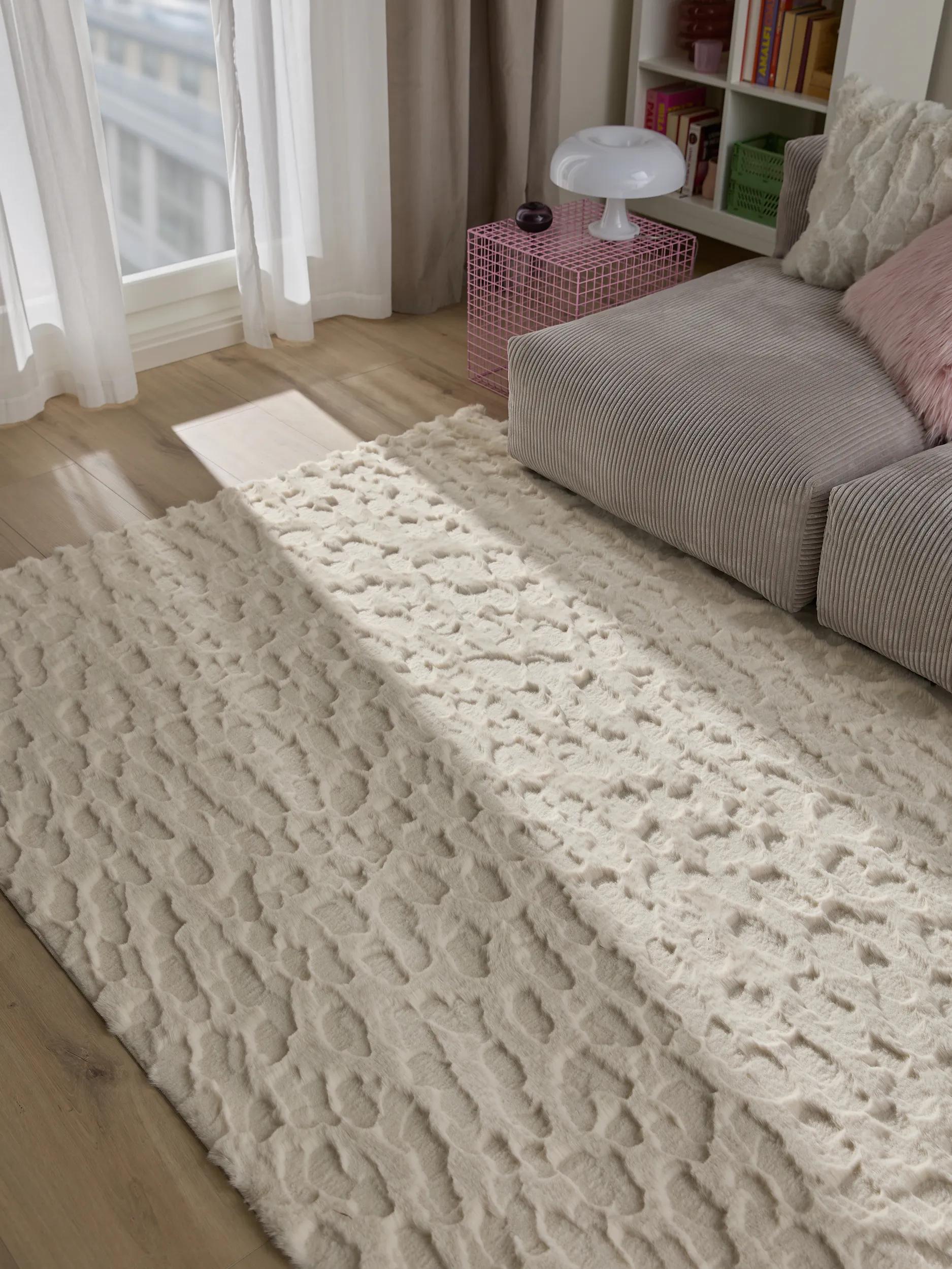 Kunstfell-Teppich Immy Creme 60007925-62101 Kunstfell-Teppich Immy Creme 60007925-62101 – Bild 2