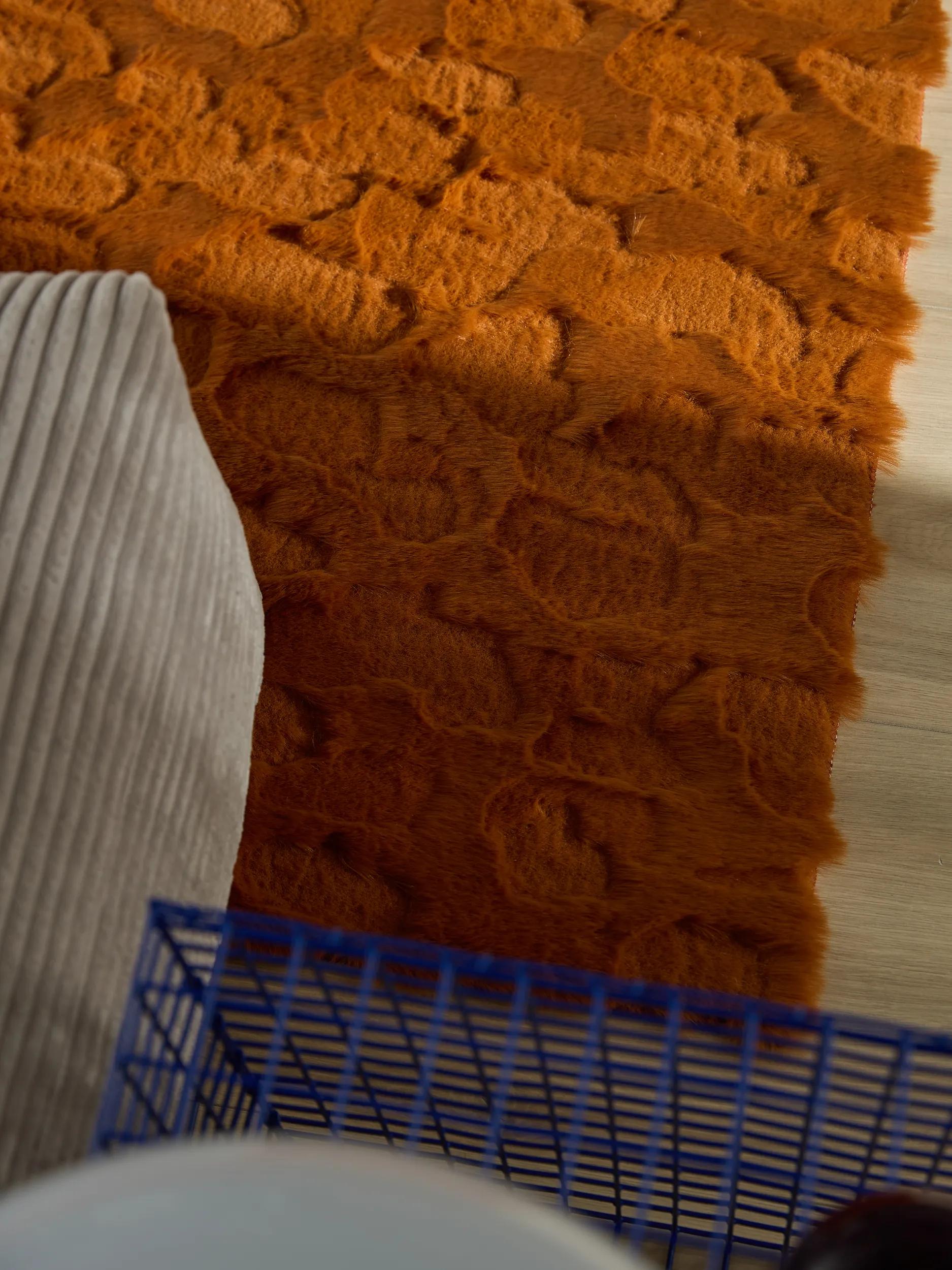 Kunstfell-Teppich Immy Orange 60007925-32101 Kunstfell-Teppich Immy Orange 60007925-32101 – Bild 3