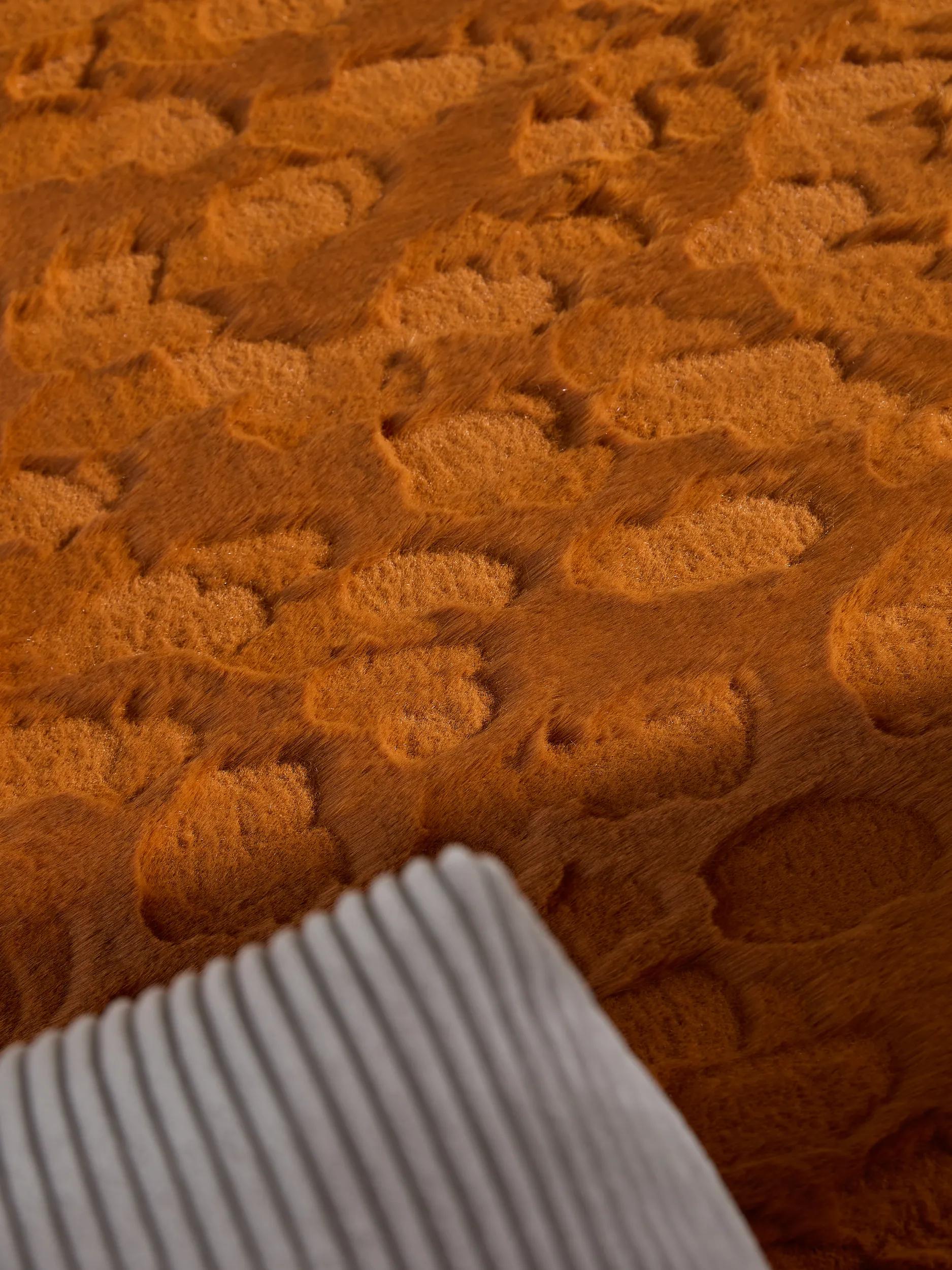 Kunstfell-Teppich Immy Orange 60007925-32104 Kunstfell-Teppich Immy Orange 60007925-32104 – Bild 3