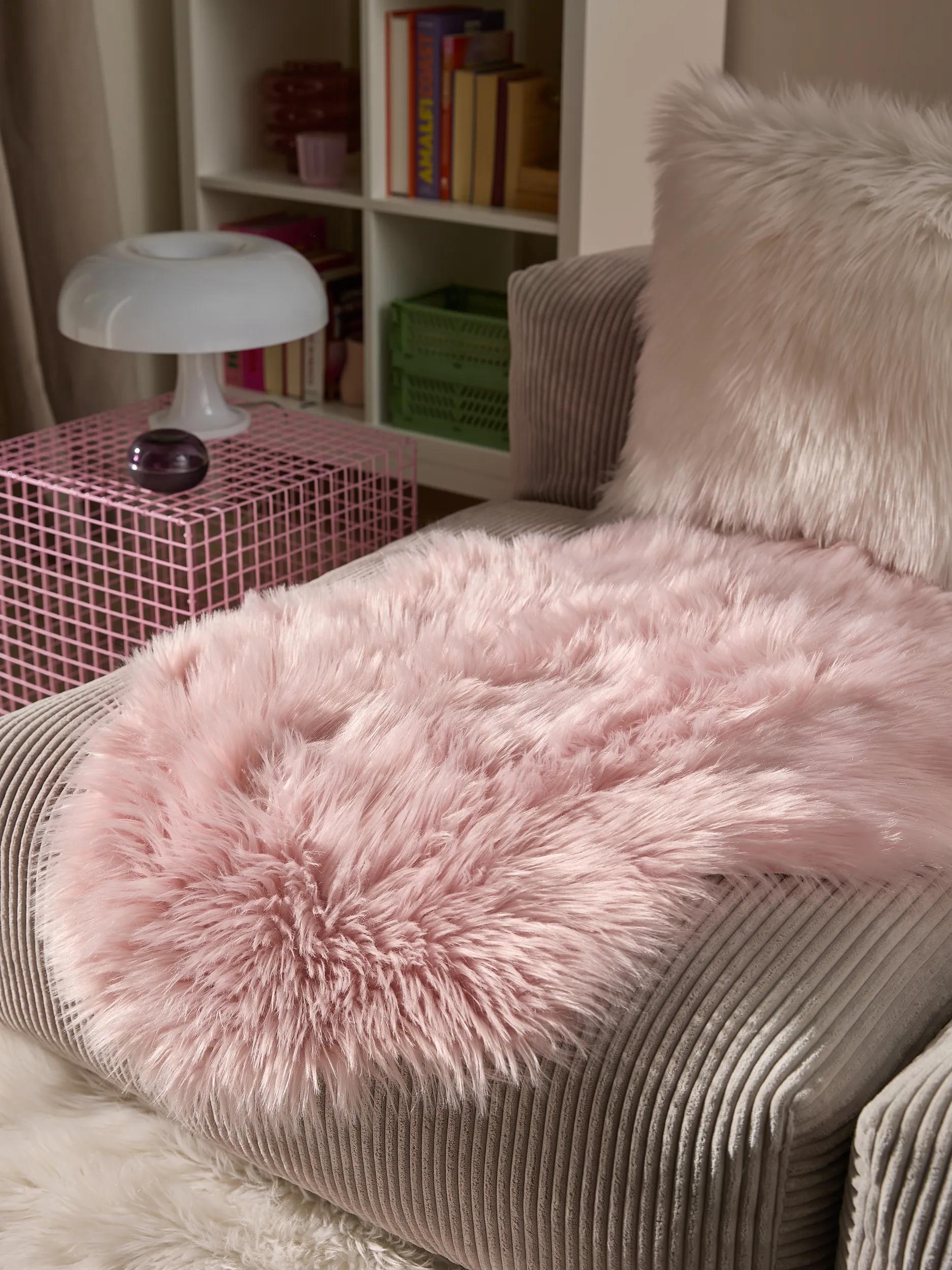Kunstfell Nanuk Pink 60007902-33101 Kunstfell Nanuk Pink 60007902-33101 – Bild 2