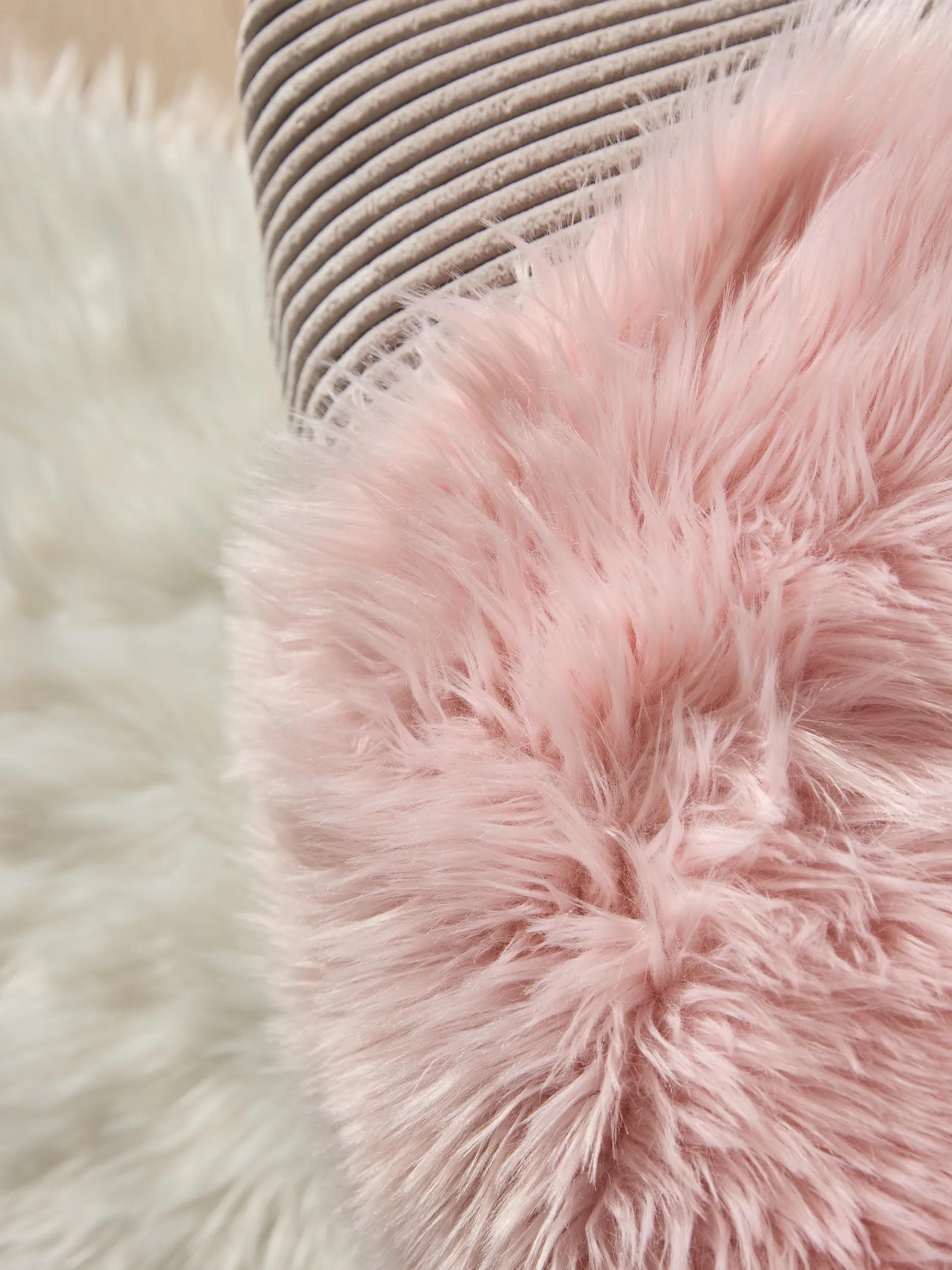 Kunstfell Nanuk Pink 60007902-33101 Kunstfell Nanuk Pink 60007902-33101 – Bild 3