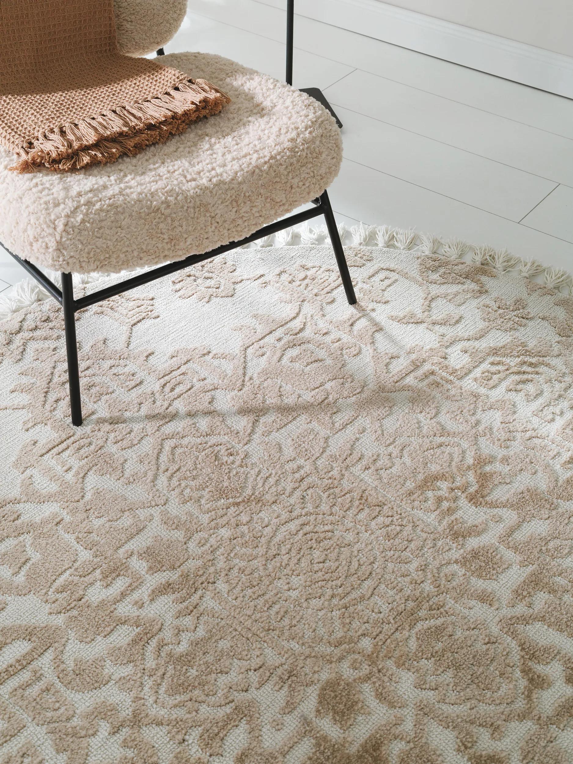 Rundteppich Elias Beige 60007166-21104 Rundteppich Elias Beige 60007166-21104 – Bild 3
