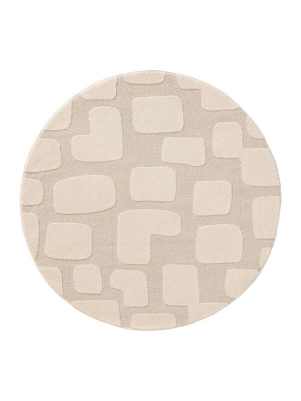 Rundteppich Eve Creme 60007728-62102