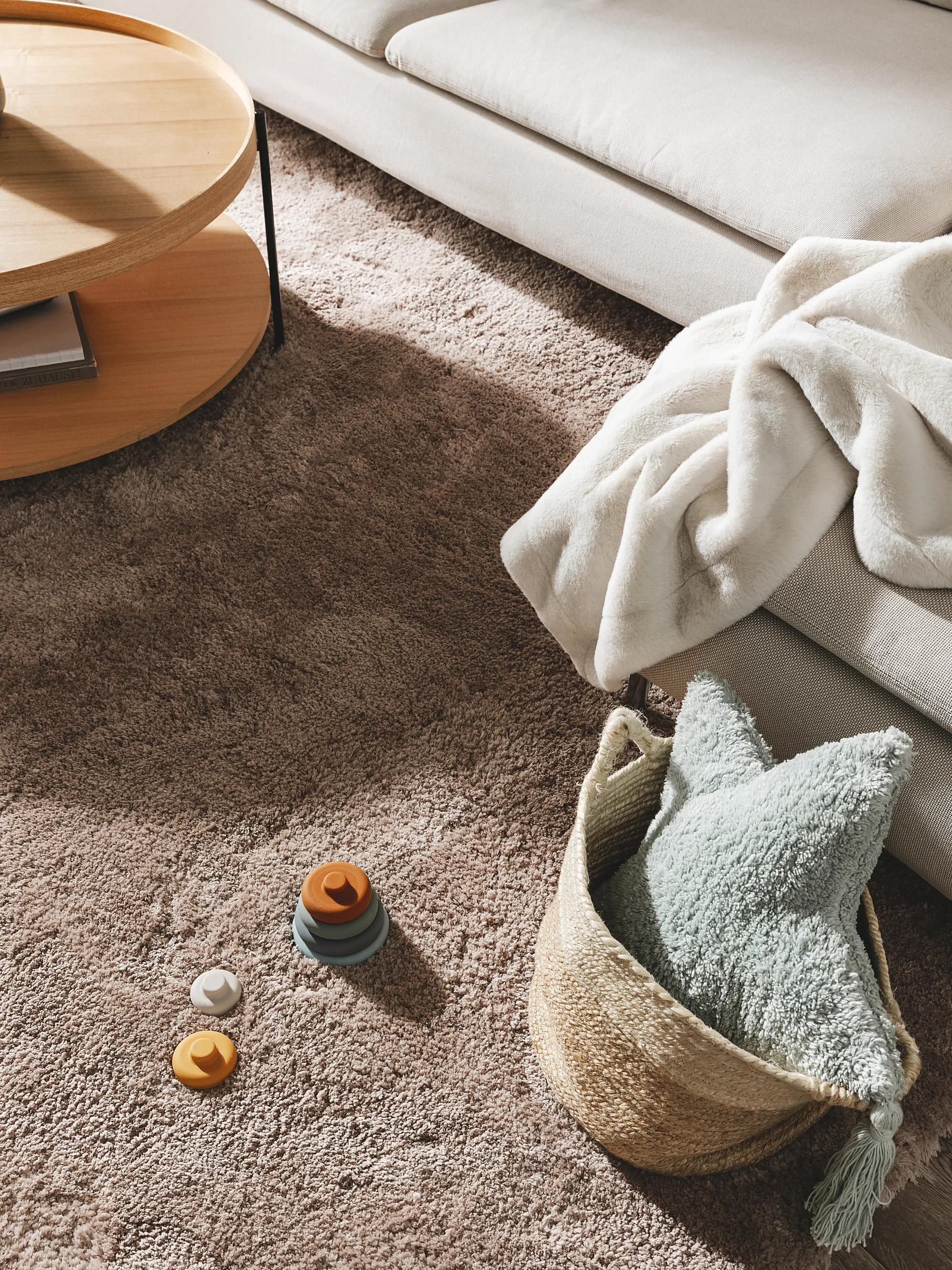 Shaggy-Teppich Cloudy Taupe 60007455-57101 Shaggy-Teppich Cloudy Taupe 60007455-57101 – Bild 3