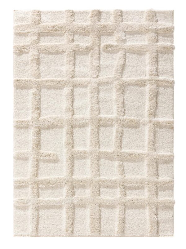 Shaggy-Teppich Tibo Creme 60007493-62101