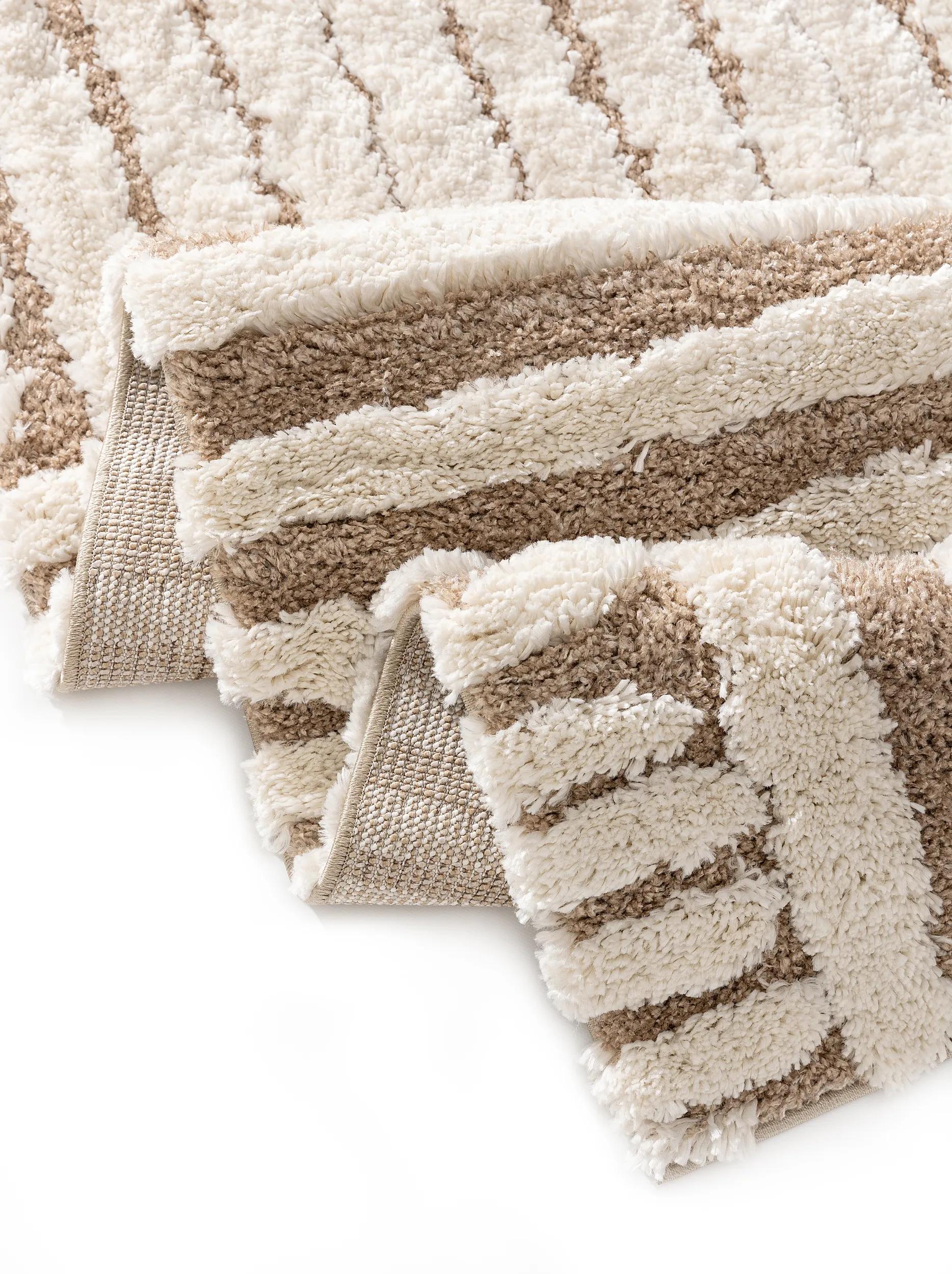 Shaggy-Teppich Tibo Creme/Beige 60007492-130101 Shaggy-Teppich Tibo Creme/Beige 60007492-130101 – Bild 4