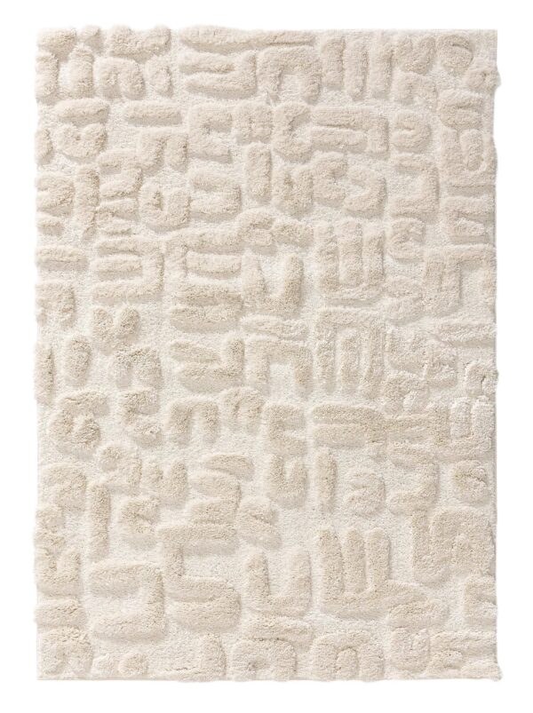 Shaggy-Teppich Tibo Creme/Beige 60007494-130101