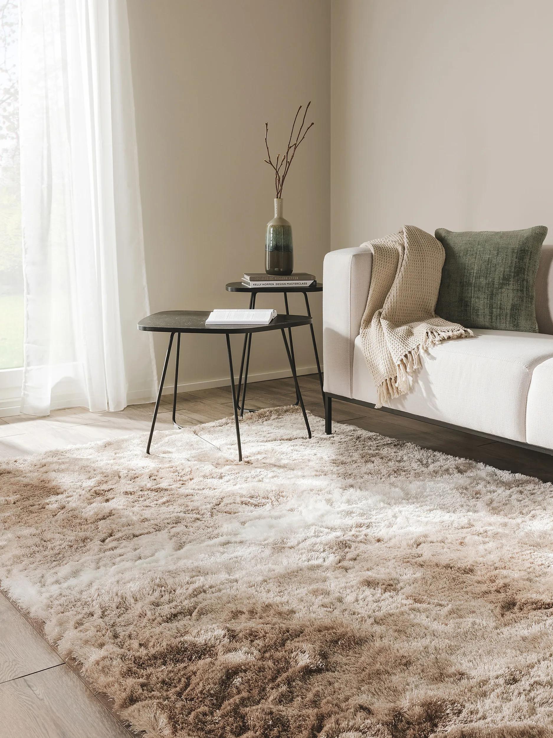 Shaggy-Teppich Whisper Beige/Hellbraun 60001046-4101 Shaggy-Teppich Whisper Beige/Hellbraun 60001046-4101 – Bild 2
