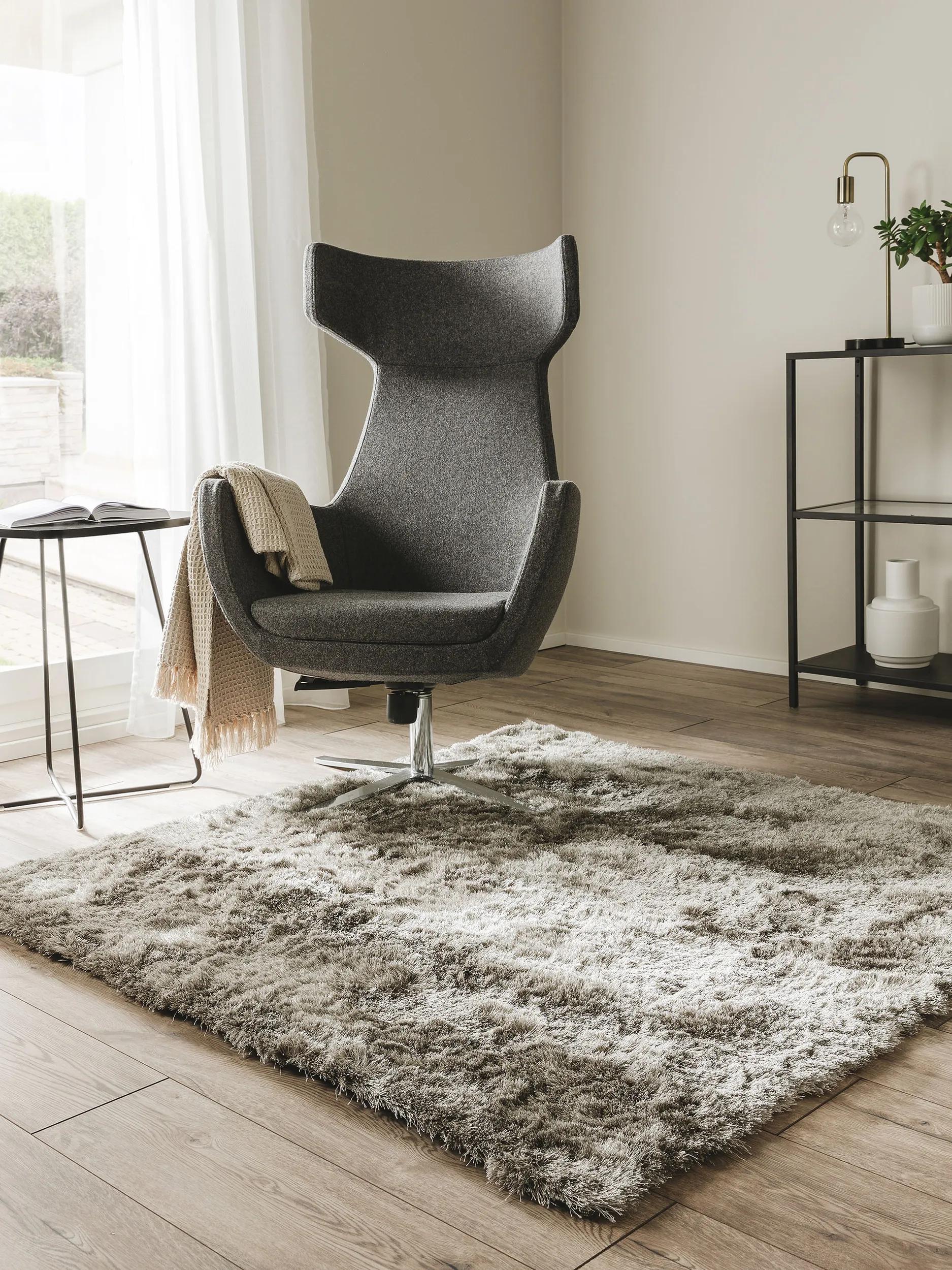 Shaggy-Teppich Whisper Grau 60002620-28102 Shaggy-Teppich Whisper Grau 60002620-28102 – Bild 2