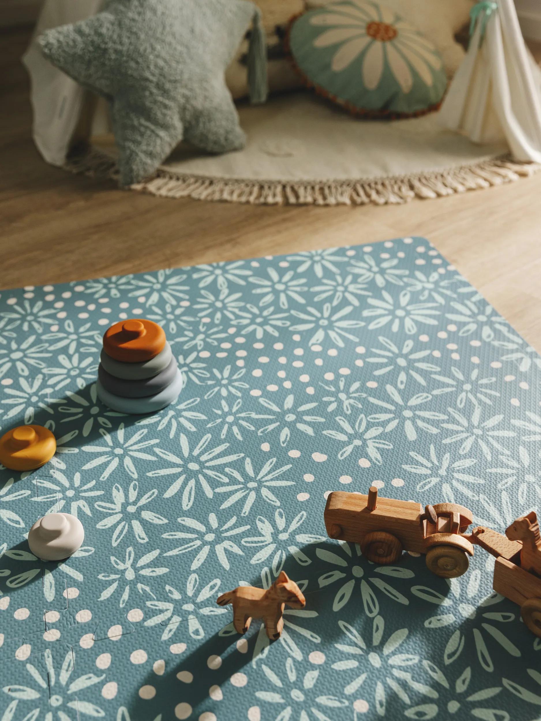 Spielmatte Daisy Blau 60007412-22101 Spielmatte Daisy Blau 60007412-22101 – Bild 3