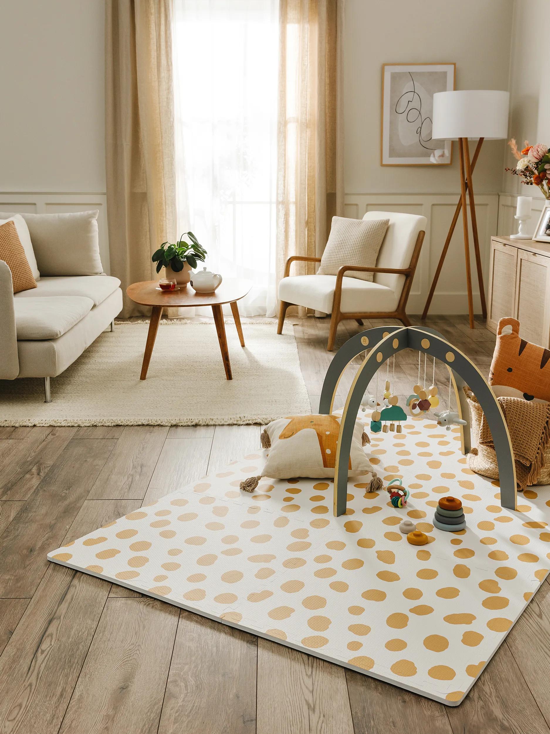 Spielmatte Savannah Creme/Gelb 60007407-26101 Spielmatte Savannah Creme/Gelb 60007407-26101 – Bild 4