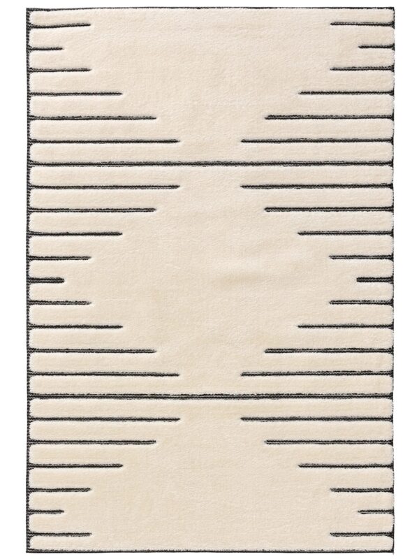 Teppich Elvy Creme/Grau 60007767-173101