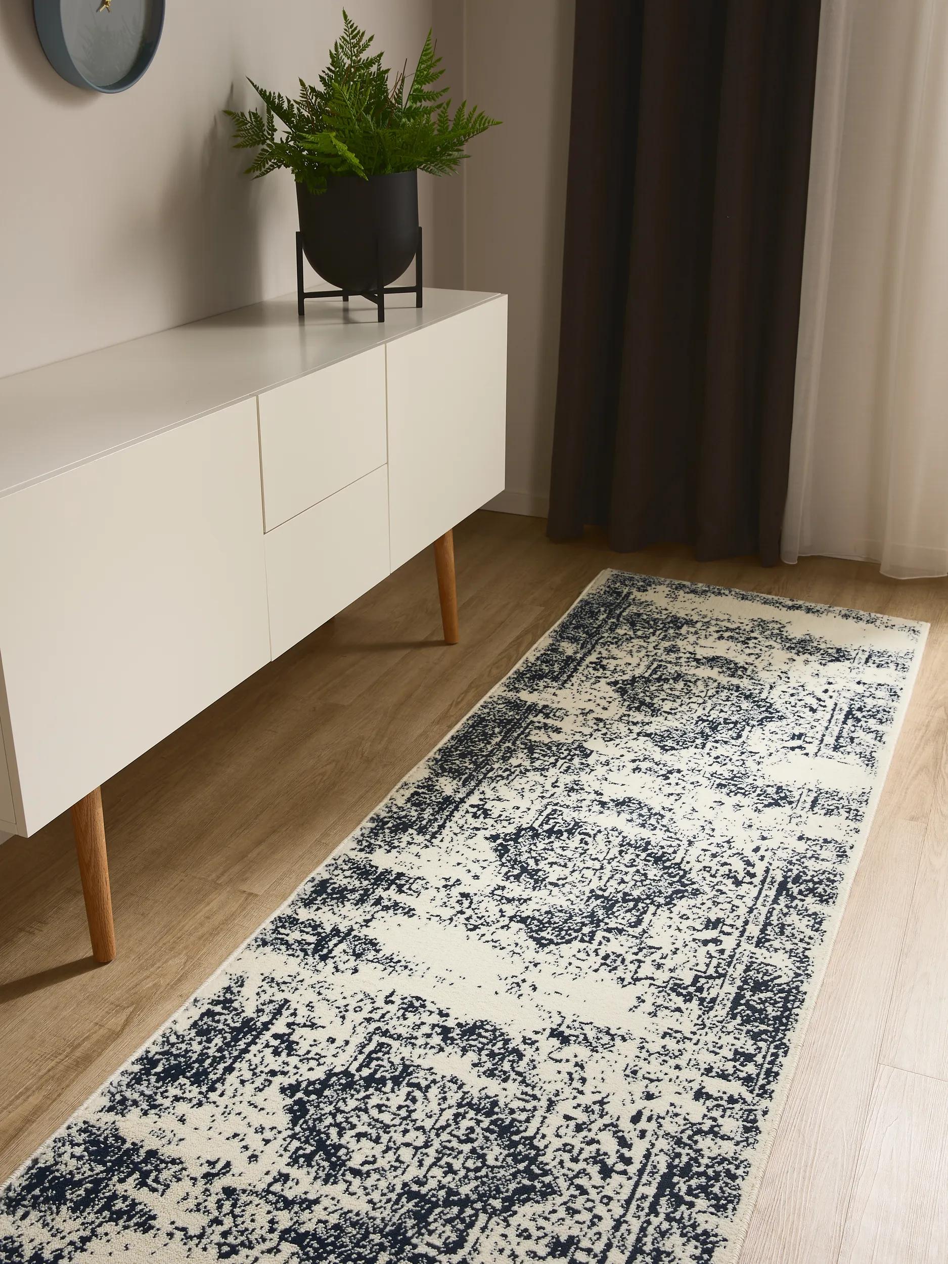 Teppich Suki Creme/Blau 60007921-209103 Teppich Suki Creme/Blau 60007921-209103 – Bild 2