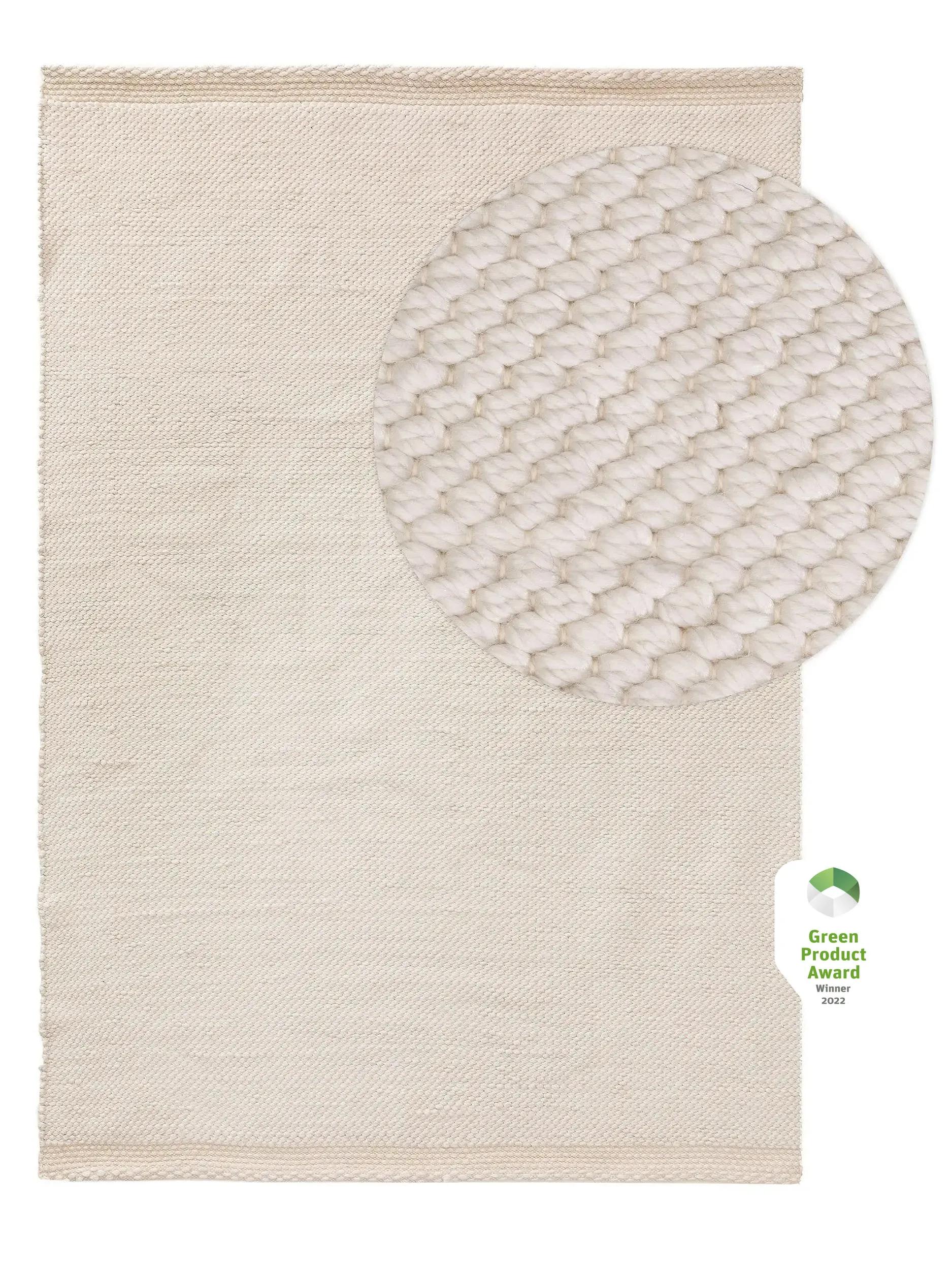 Teppich aus Recyclingmaterial Kiah Creme 60007109-62101 Teppich aus Recyclingmaterial Kiah Creme 60007109-62101