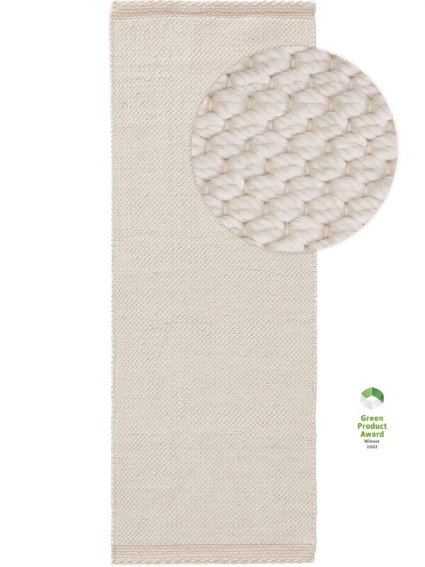 Teppich aus Recyclingmaterial Kiah Creme 60007109-62103