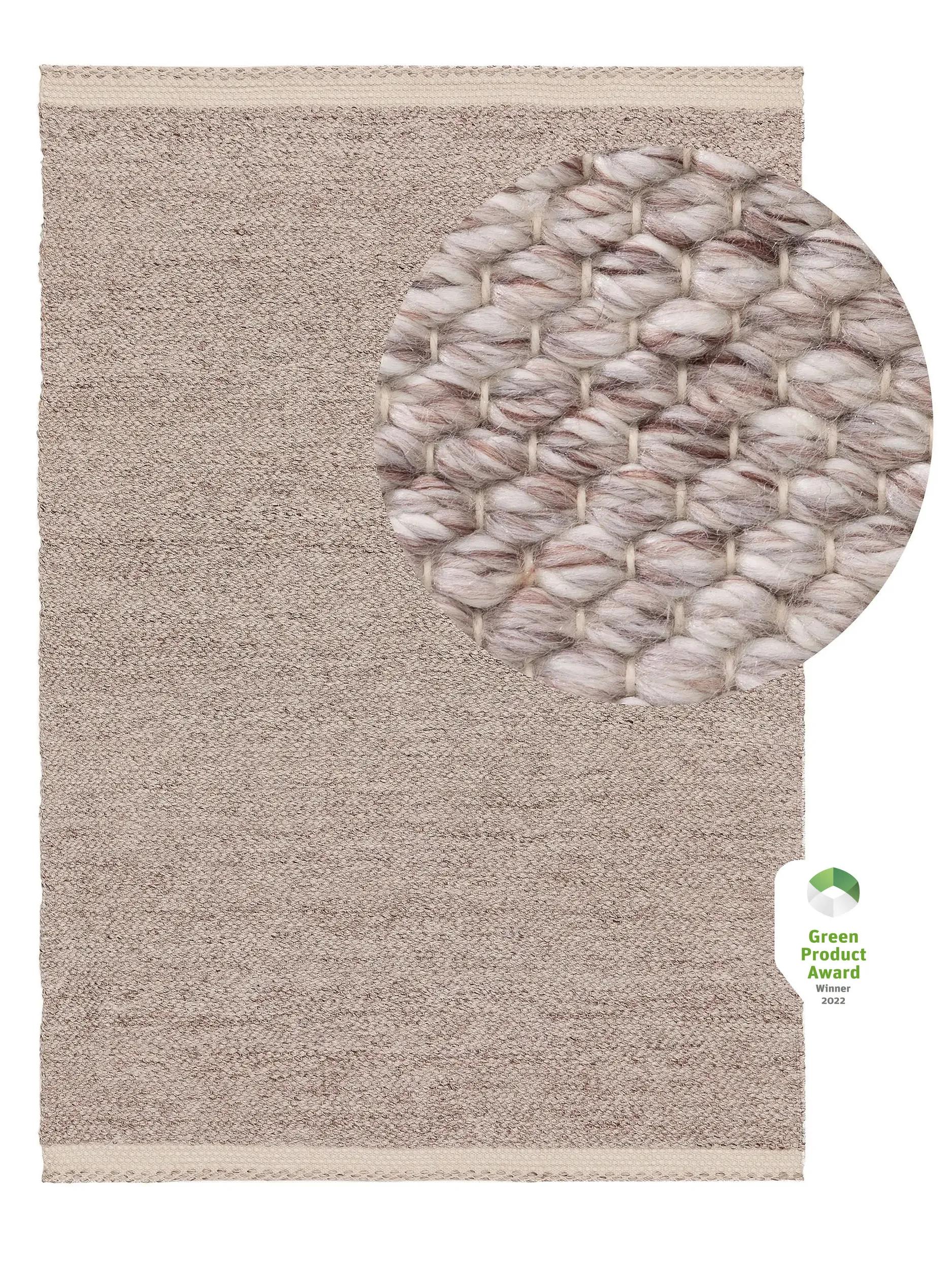 Teppich aus Recyclingmaterial Kiah Creme/Taupe 60007109-149101 Teppich aus Recyclingmaterial Kiah Creme/Taupe 60007109-149101