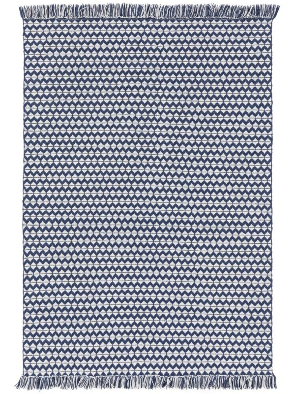 Teppich aus Recyclingmaterial Morty Dunkelblau 60006211-105101