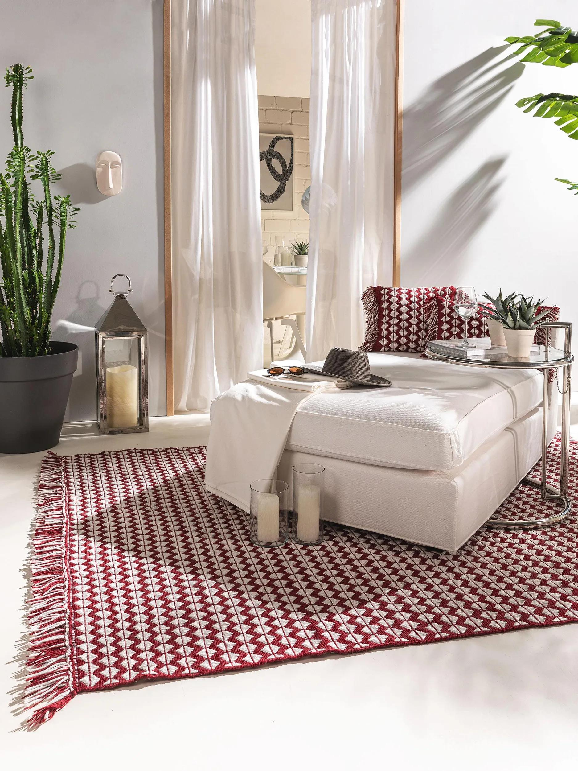 Teppich aus Recyclingmaterial Morty Rot 60006211-35101 Teppich aus Recyclingmaterial Morty Rot 60006211-35101 – Bild 2