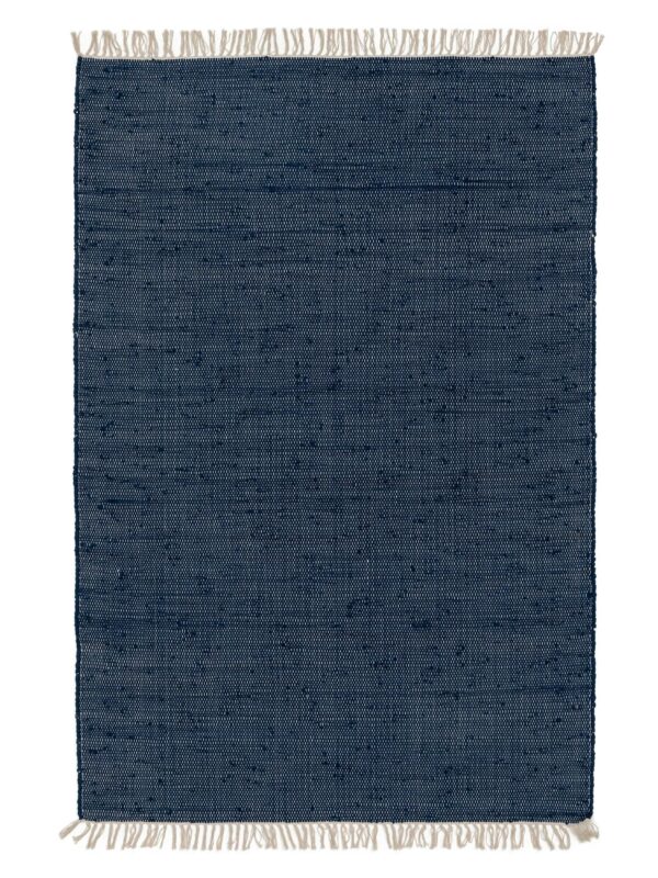 Teppich aus Recyclingmaterial Tom Dunkelblau 60007131-105101
