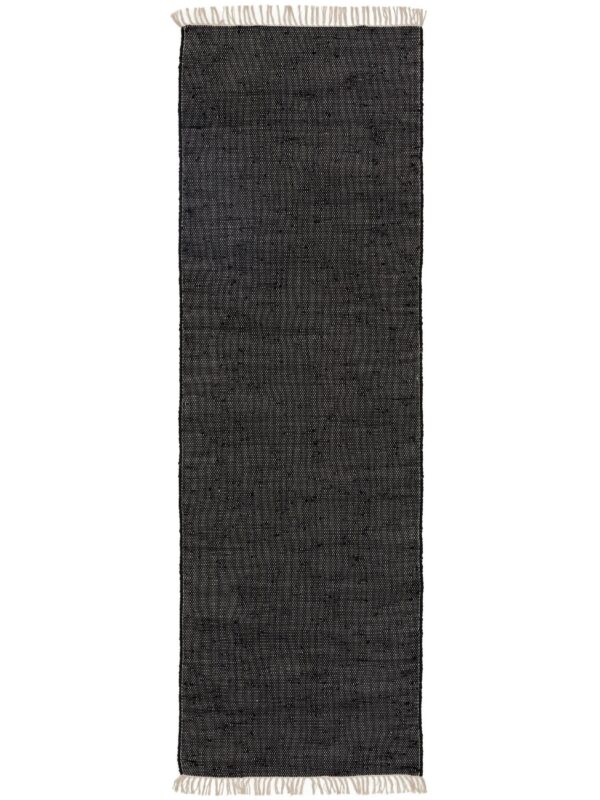 Teppich aus Recyclingmaterial Tom Schwarz 60007131-36103