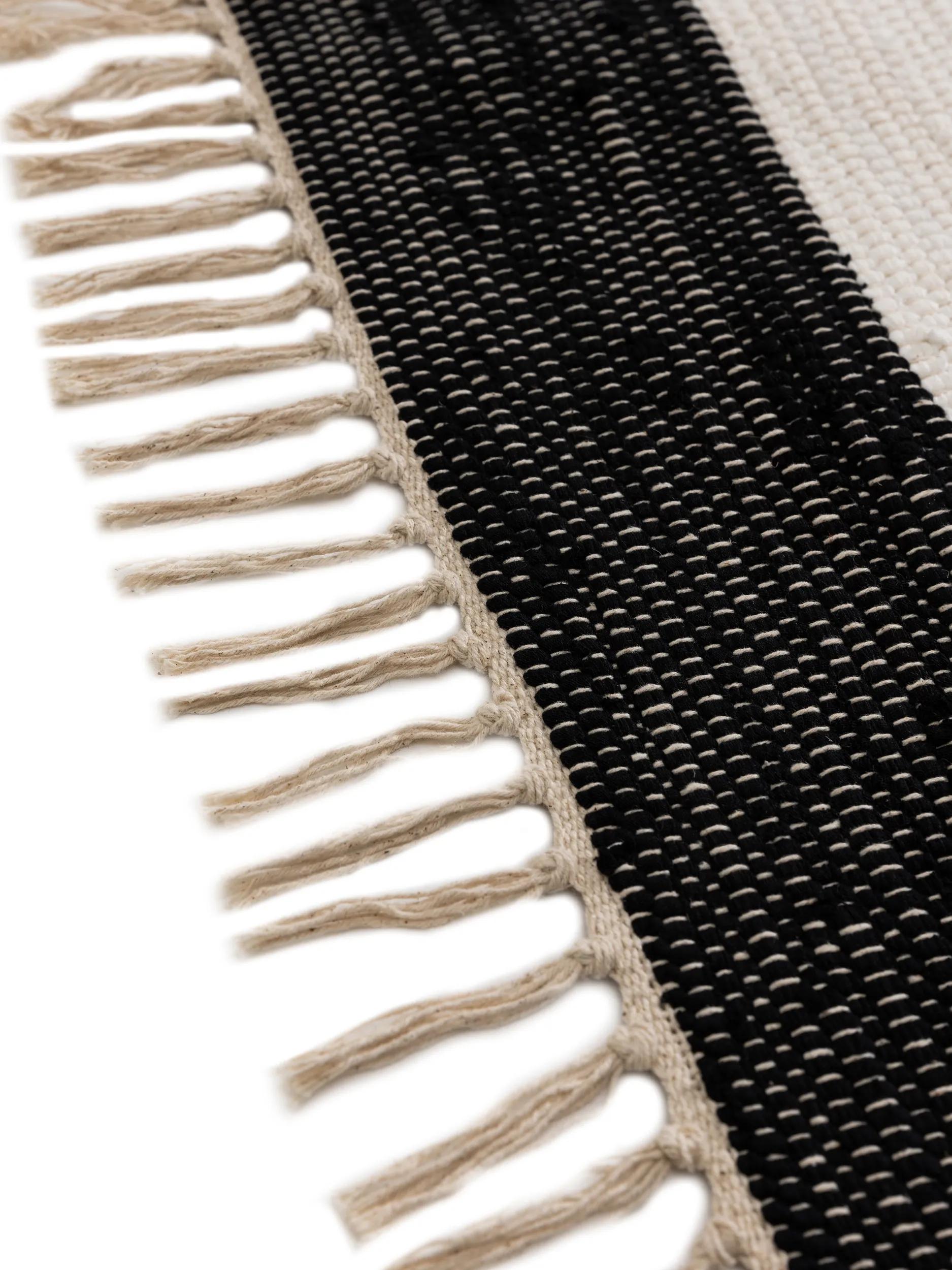 Teppich aus Recyclingmaterial Tom Schwarz/Weiß 60007131-37101 Teppich aus Recyclingmaterial Tom Schwarz/Weiß 60007131-37101 – Bild 5