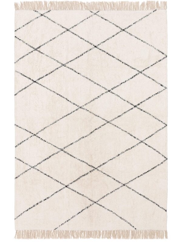Waschbarer Baumwollteppich Naomi Creme 60006918-62101