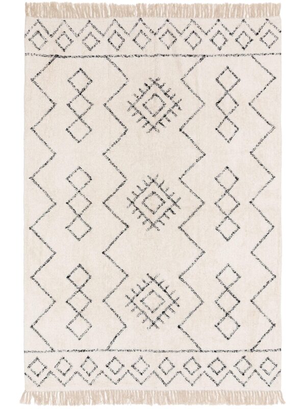 Waschbarer Baumwollteppich Naomi Creme 60006923-62101