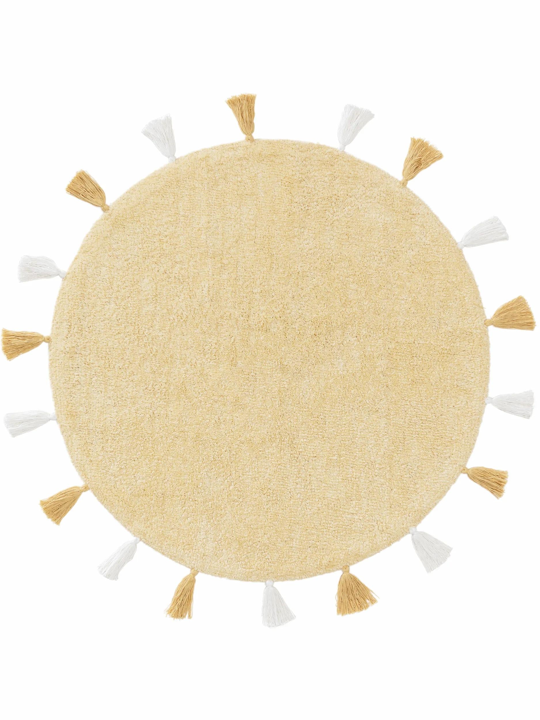 Waschbarer Kinderteppich Malu Gelb 60007283-26104 Waschbarer Kinderteppich Malu Gelb 60007283-26104