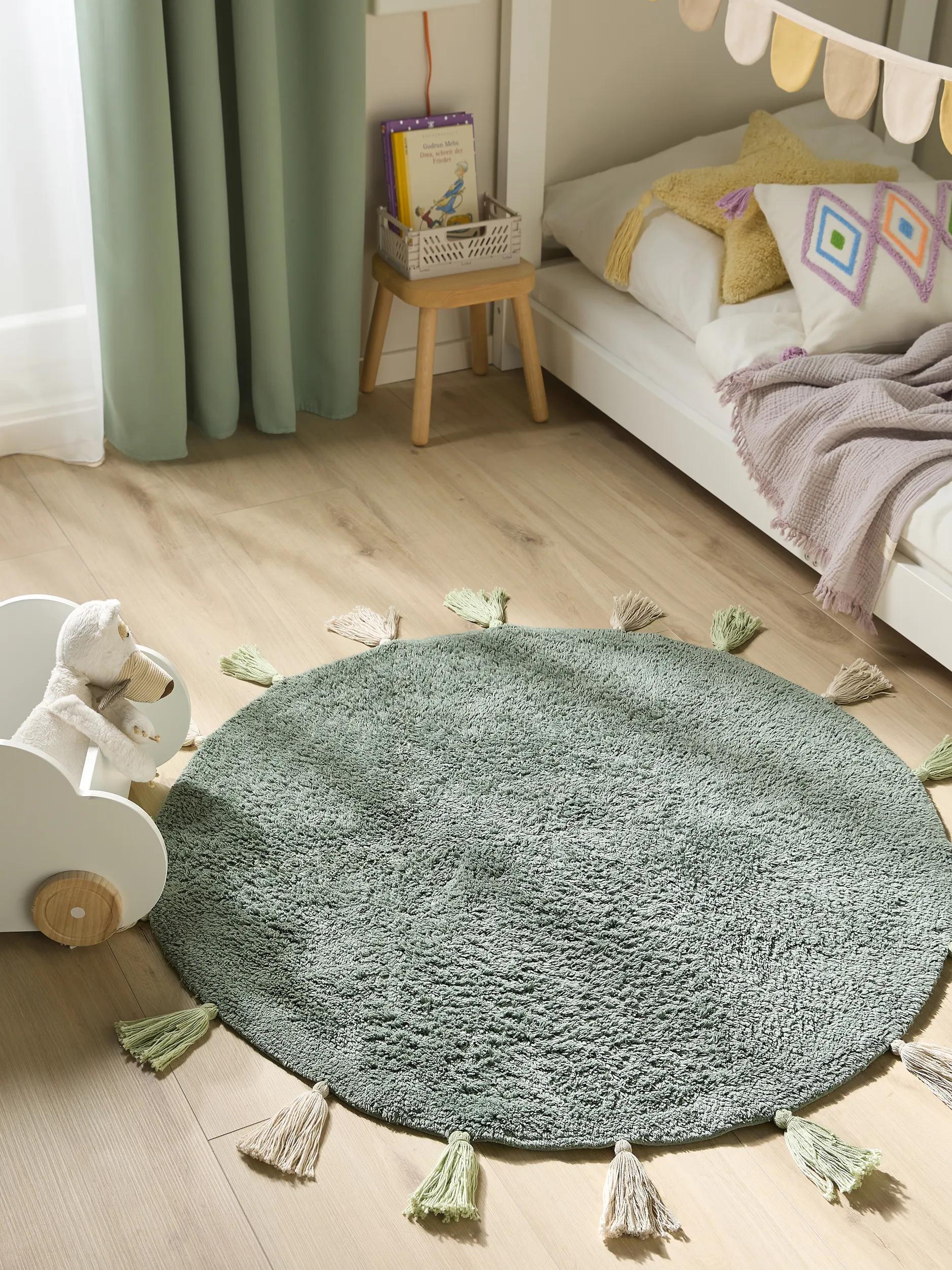 Waschbarer Kinderteppich Malu Grün 60007283-29104 Waschbarer Kinderteppich Malu Grün 60007283-29104 – Bild 2