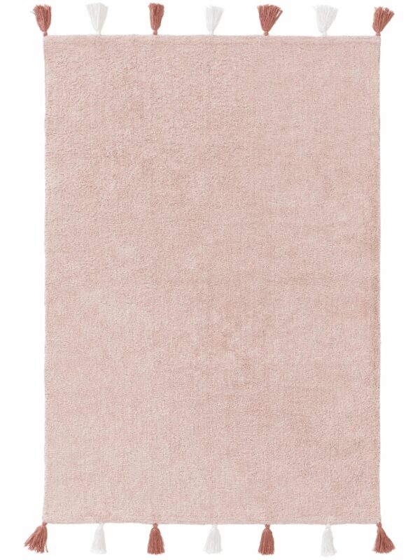Waschbarer Kinderteppich Malu Rosa 60007283-34101