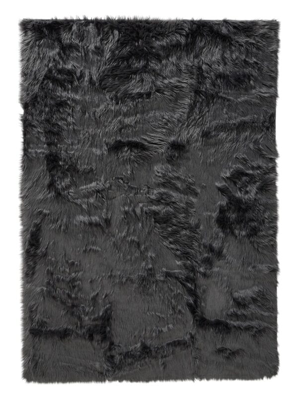 Waschbarer Shaggy-Teppich Nanuk Anthrazit 60007901-20101
