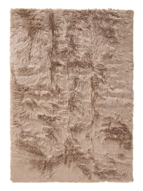 Waschbarer Shaggy-Teppich Nanuk Beige 60007901-21101