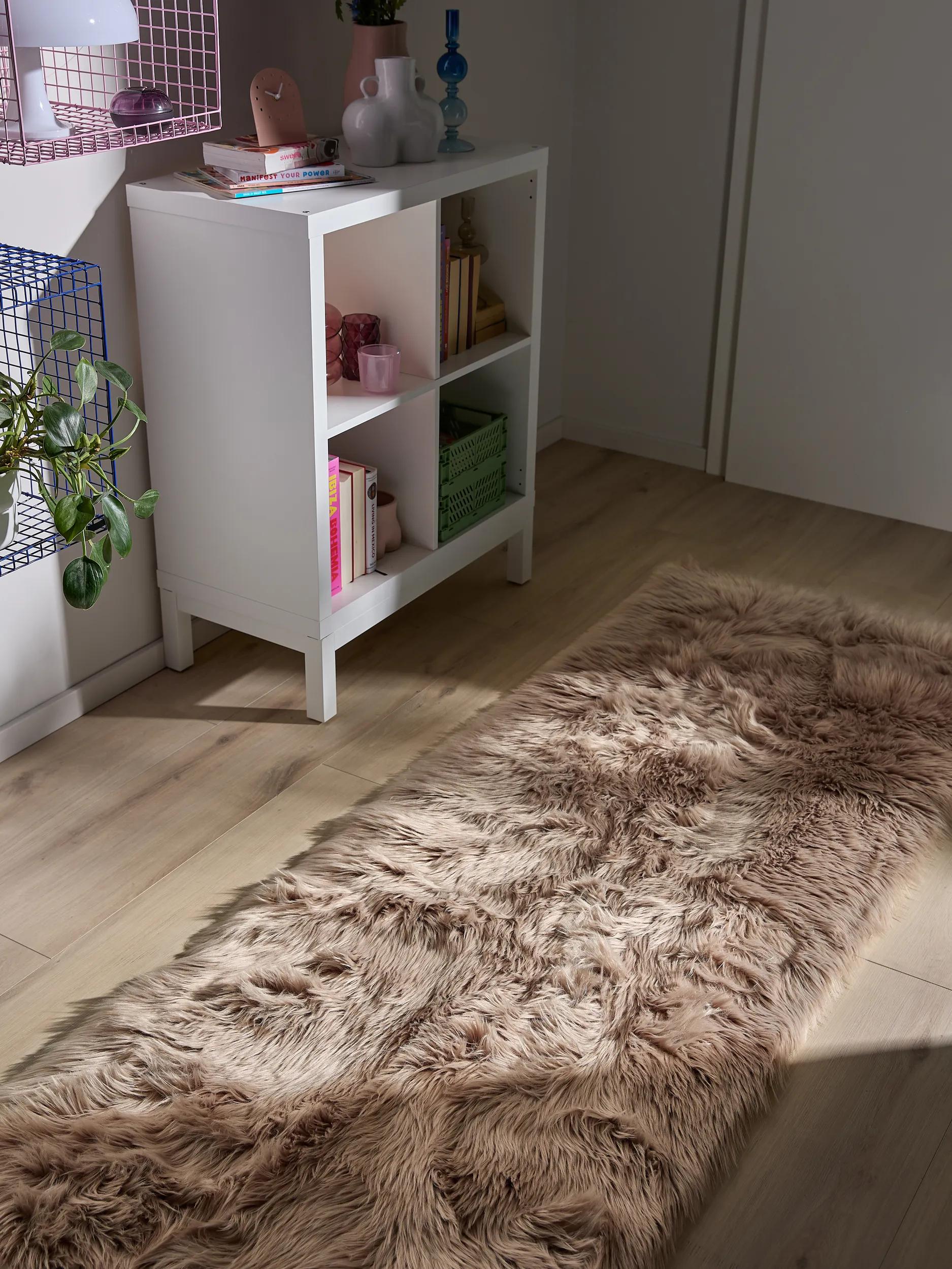 Waschbarer Shaggy-Teppich Nanuk Beige 60007901-21103 Waschbarer Shaggy-Teppich Nanuk Beige 60007901-21103 – Bild 2