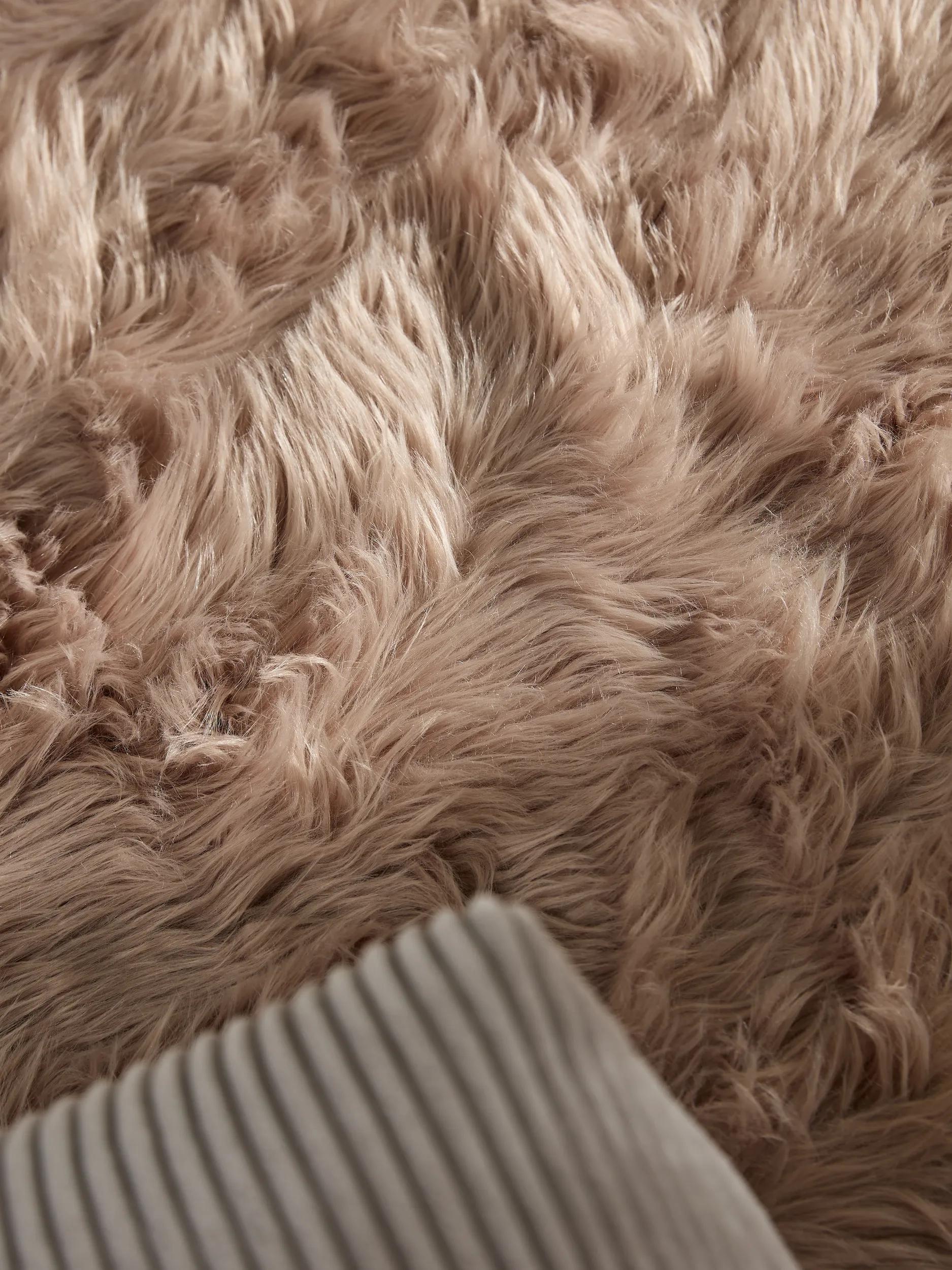 Waschbarer Shaggy-Teppich Nanuk Beige 60007901-21104 Waschbarer Shaggy-Teppich Nanuk Beige 60007901-21104 – Bild 3