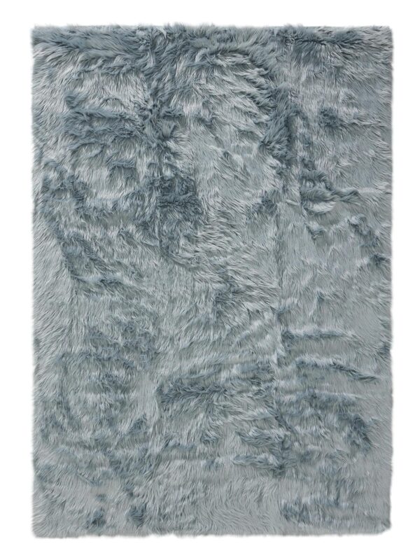Waschbarer Shaggy-Teppich Nanuk Blau 60007901-22101
