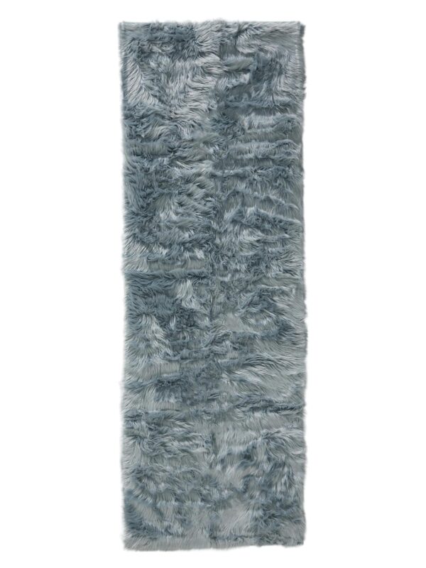 Waschbarer Shaggy-Teppich Nanuk Blau 60007901-22103