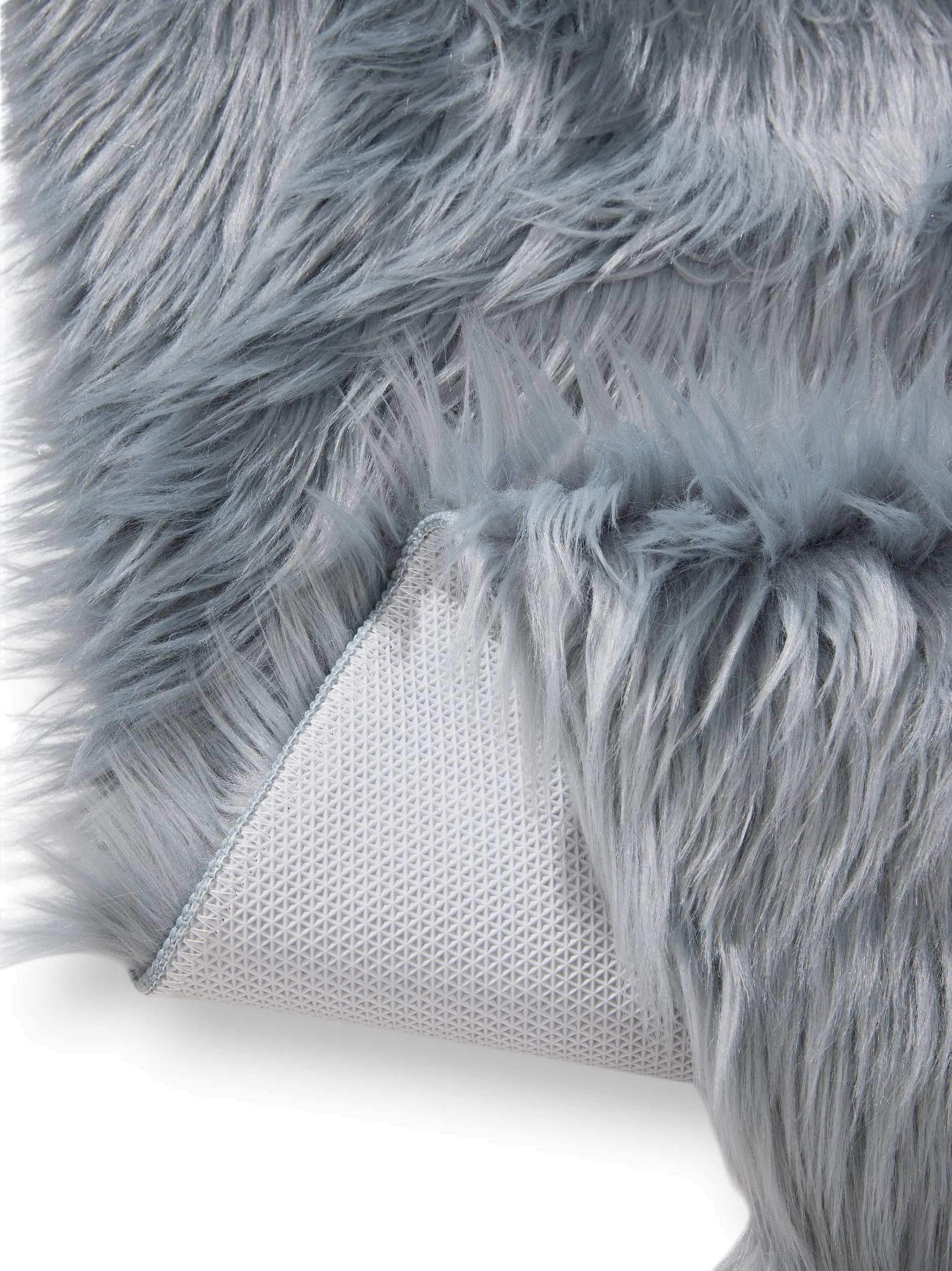 Waschbarer Shaggy-Teppich Nanuk Blau 60007901-22103 Waschbarer Shaggy-Teppich Nanuk Blau 60007901-22103 – Bild 4