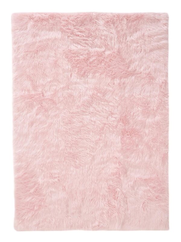 Waschbarer Shaggy-Teppich Nanuk Pink 60007901-33101