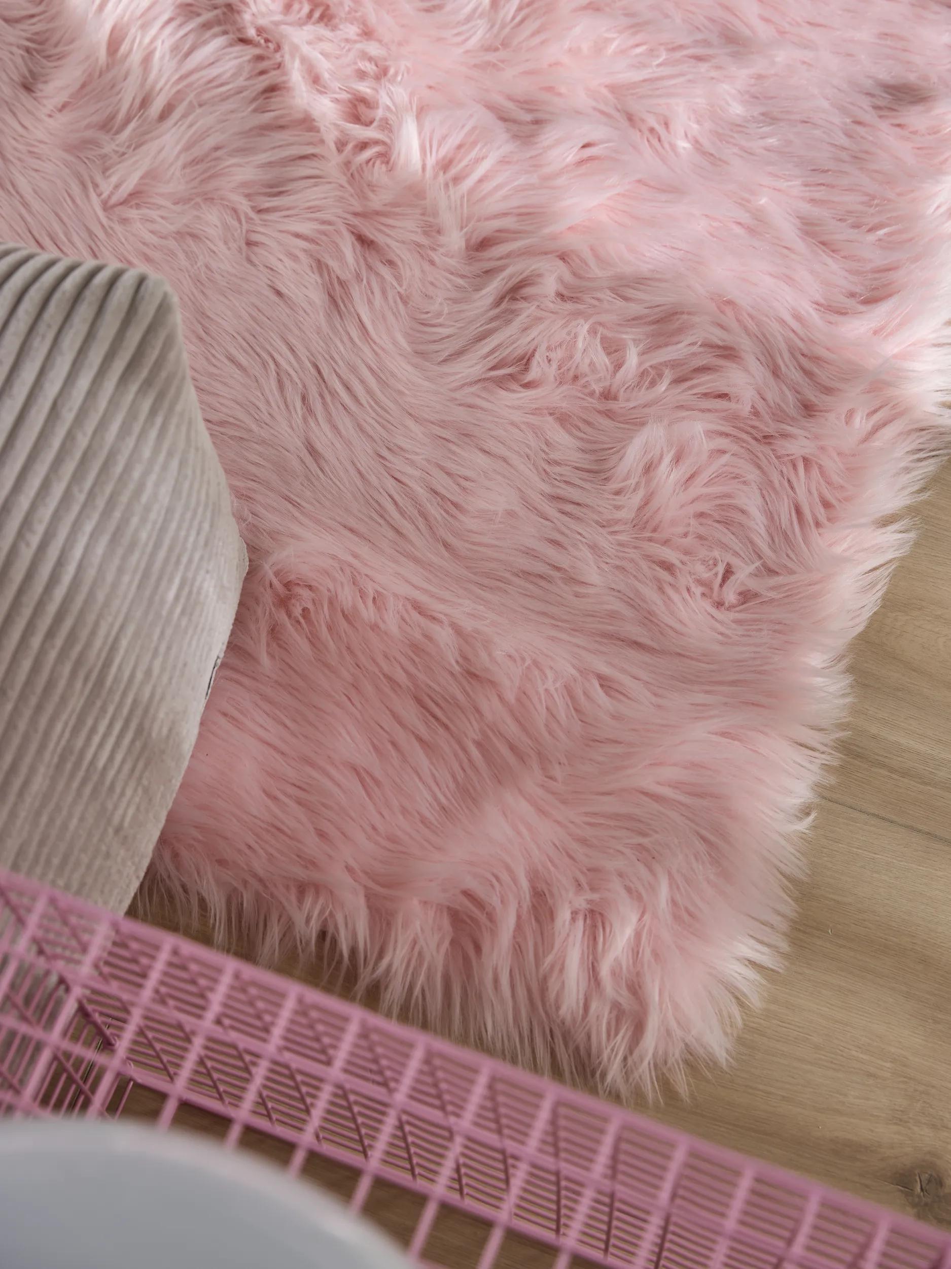 Waschbarer Shaggy-Teppich Nanuk Pink 60007901-33101 Waschbarer Shaggy-Teppich Nanuk Pink 60007901-33101 – Bild 3
