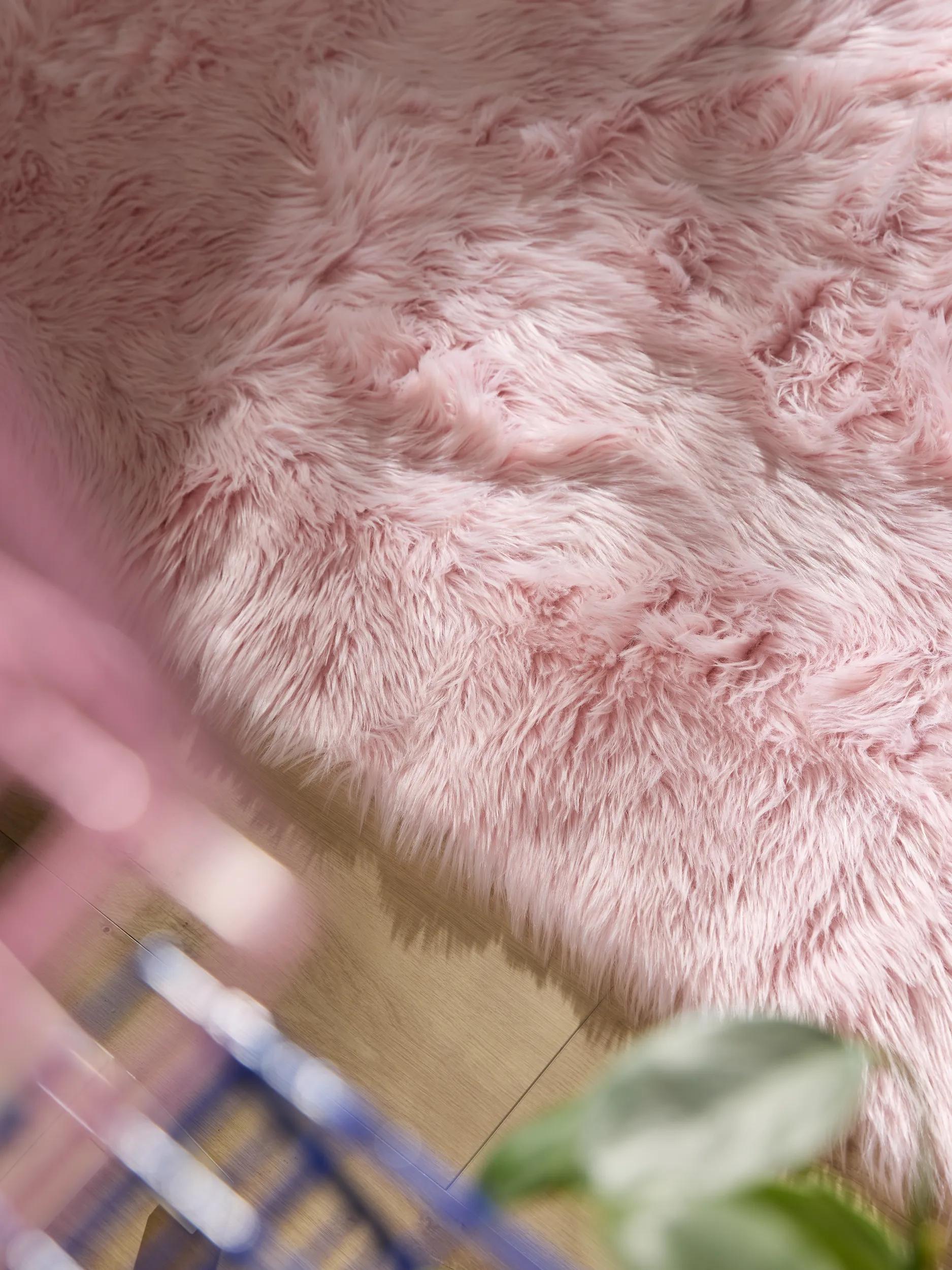 Waschbarer Shaggy-Teppich Nanuk Pink 60007901-33103 Waschbarer Shaggy-Teppich Nanuk Pink 60007901-33103 – Bild 3