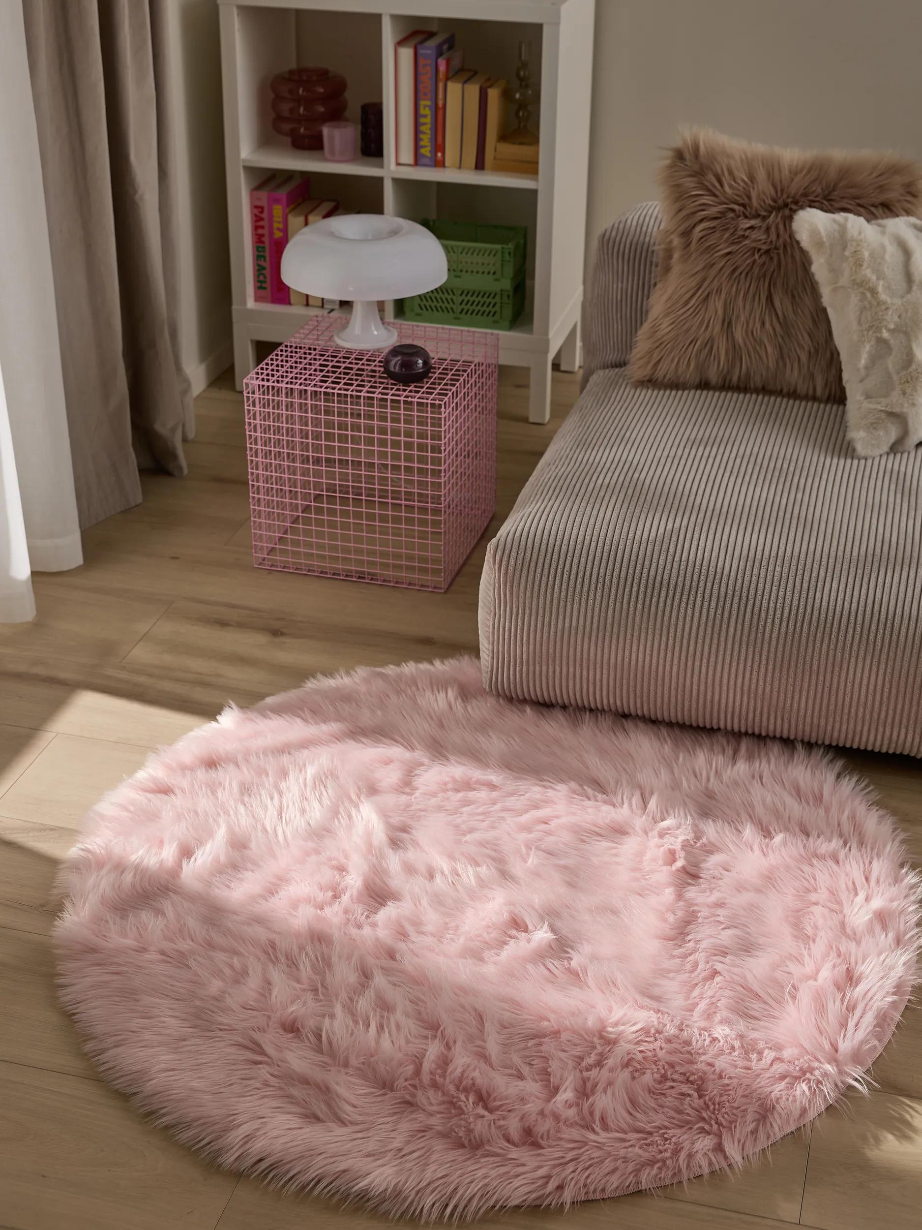 Waschbarer Shaggy-Teppich Nanuk Pink 60007901-33104 Waschbarer Shaggy-Teppich Nanuk Pink 60007901-33104 – Bild 2