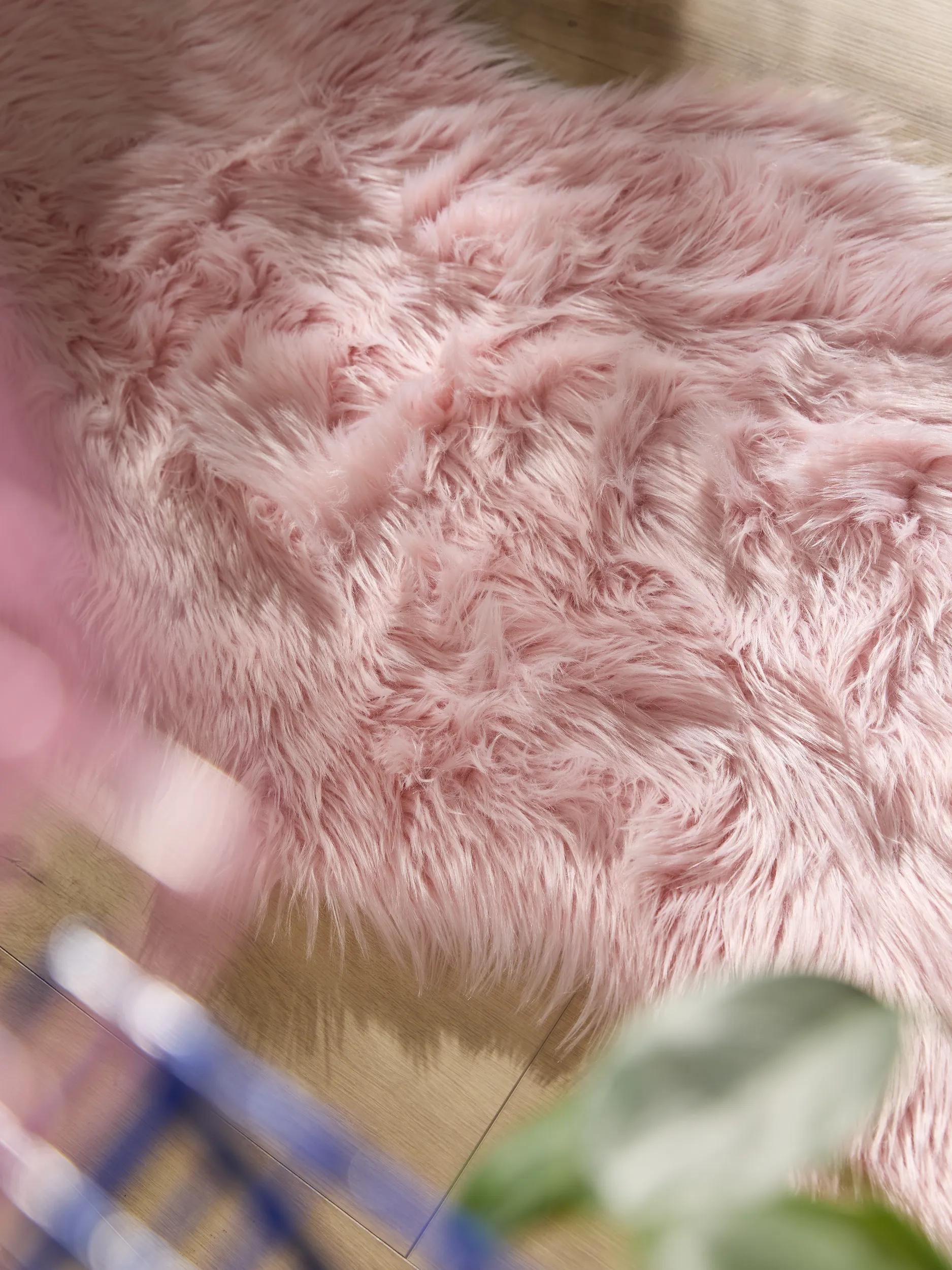 Waschbarer Shaggy-Teppich Nanuk Pink 60007902-33103 Waschbarer Shaggy-Teppich Nanuk Pink 60007902-33103 – Bild 3