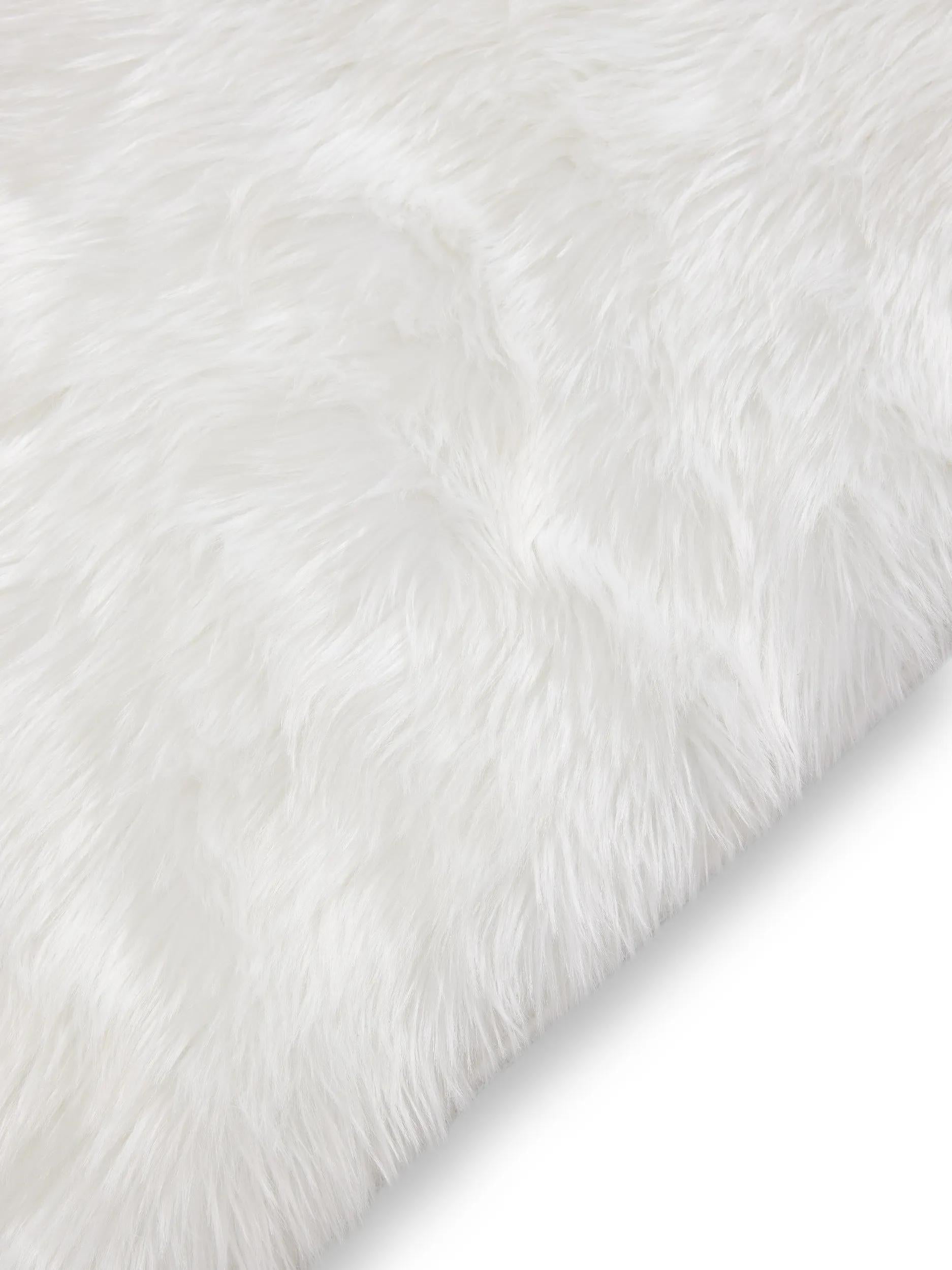 Waschbarer Shaggy-Teppich Nanuk Weiß 60007901-41101 Waschbarer Shaggy-Teppich Nanuk Weiß 60007901-41101 – Bild 5