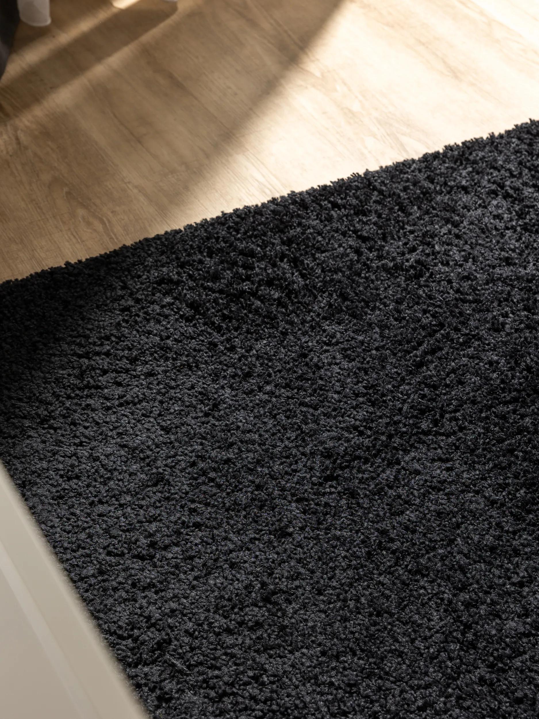 Waschbarer Shaggy-Teppich Soho Schwarz 60006400-36102 Waschbarer Shaggy-Teppich Soho Schwarz 60006400-36102 – Bild 3