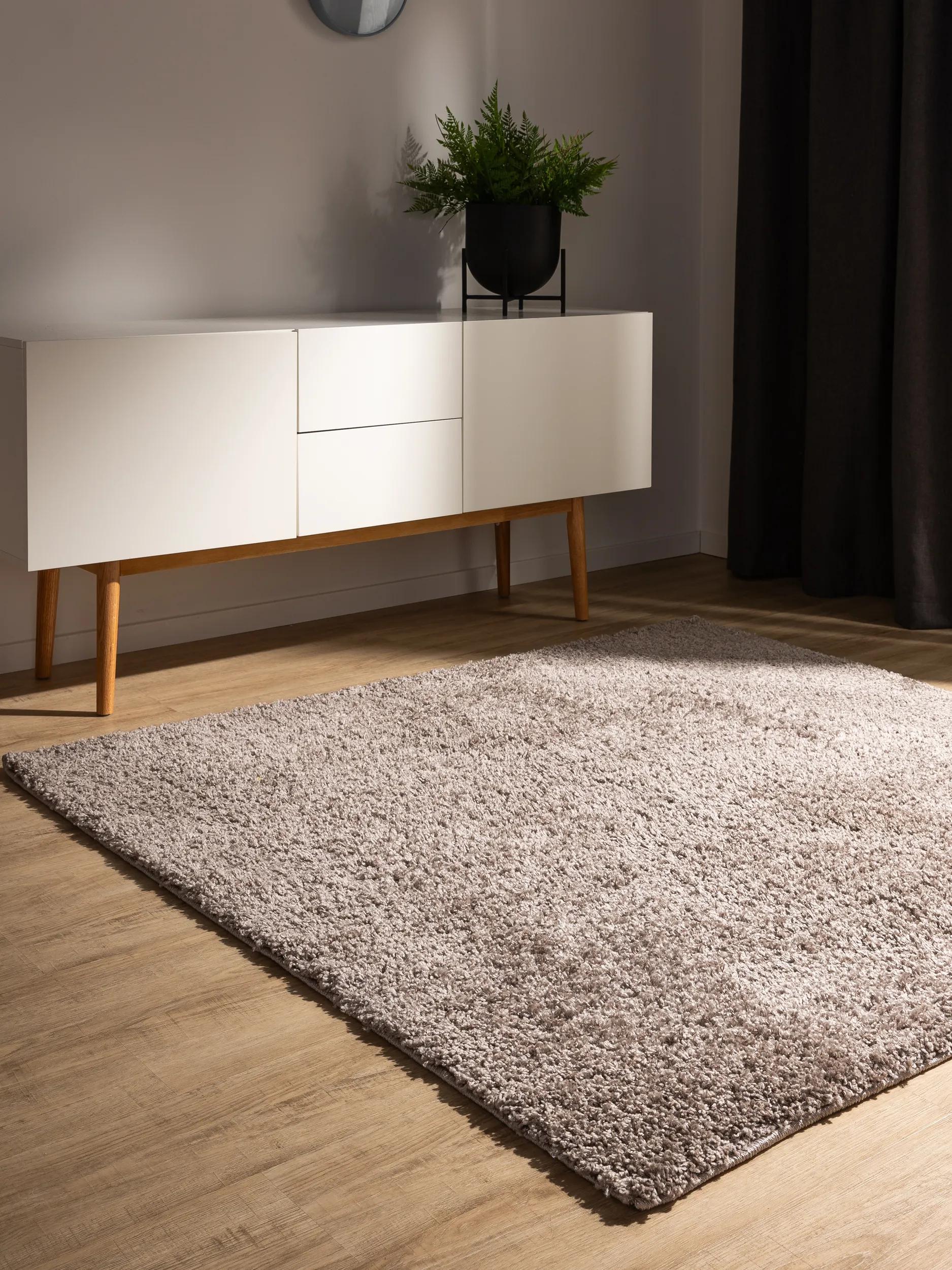 Waschbarer Shaggy-Teppich Soho Taupe 60006400-57102 Waschbarer Shaggy-Teppich Soho Taupe 60006400-57102 – Bild 2