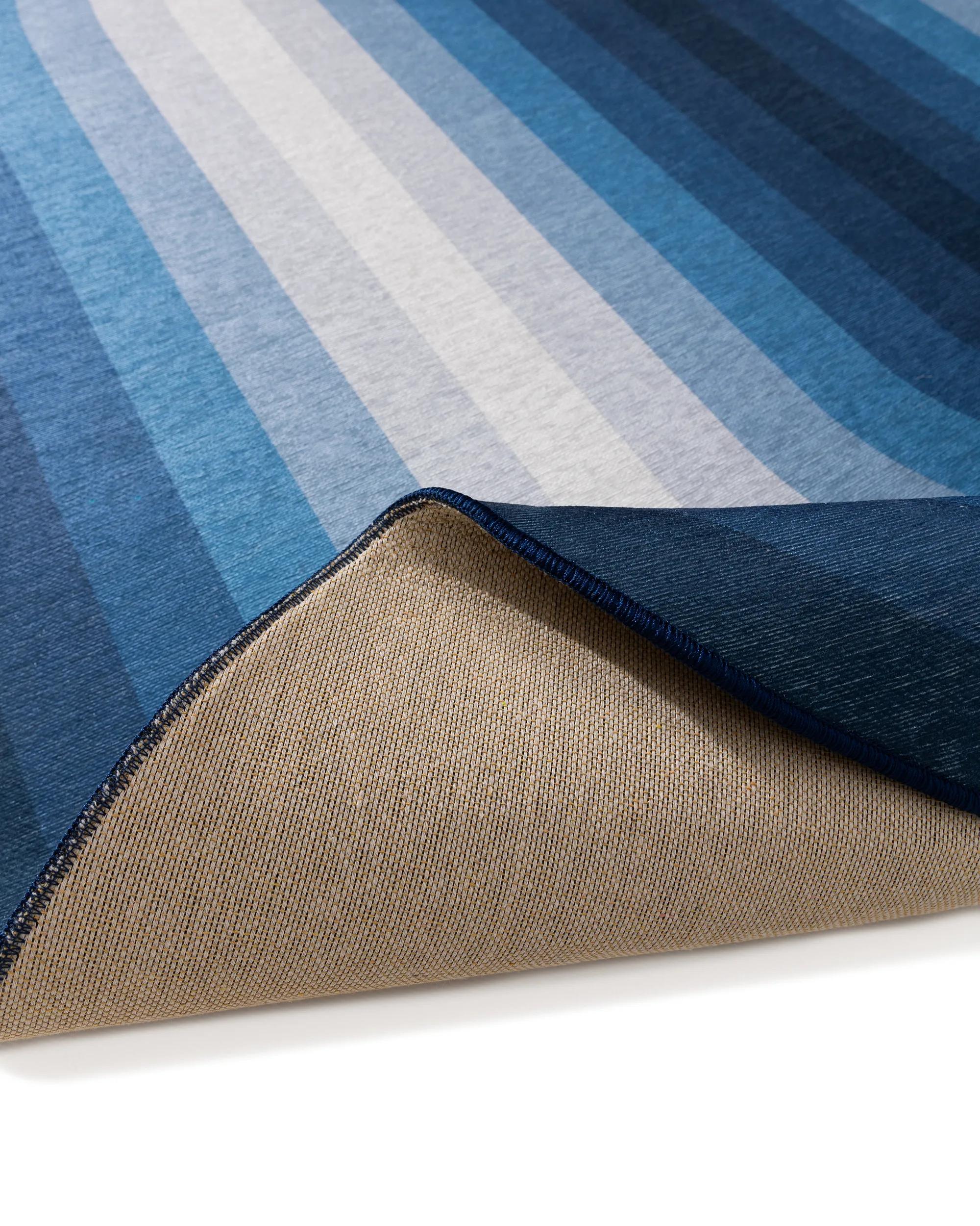 Waschbarer Teppich Anko Blau 60007652-22101 Waschbarer Teppich Anko Blau 60007652-22101 – Bild 5